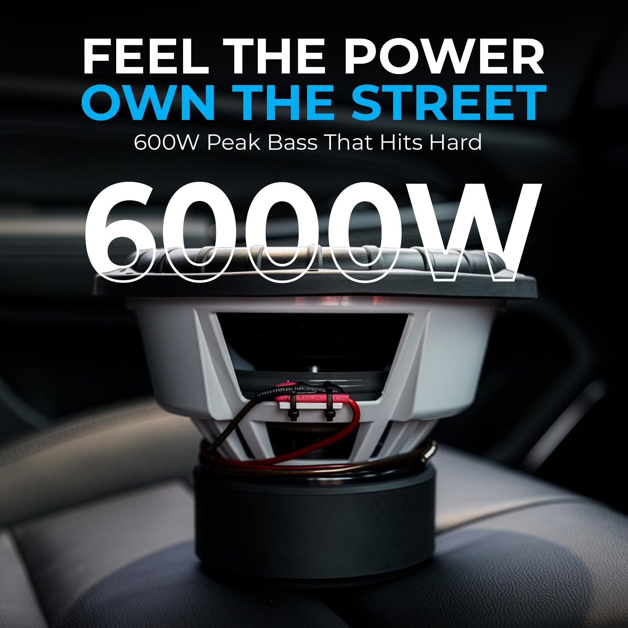American Bass 15" Godfather Series Subwoofer, Dual 1-Ohm, 6000W Peak / 3000W RMS, High SPL Car Audio, 4” Coil, 400oz Magnet, Heavy Duty for Custom Subwoofer Car Audio Builds