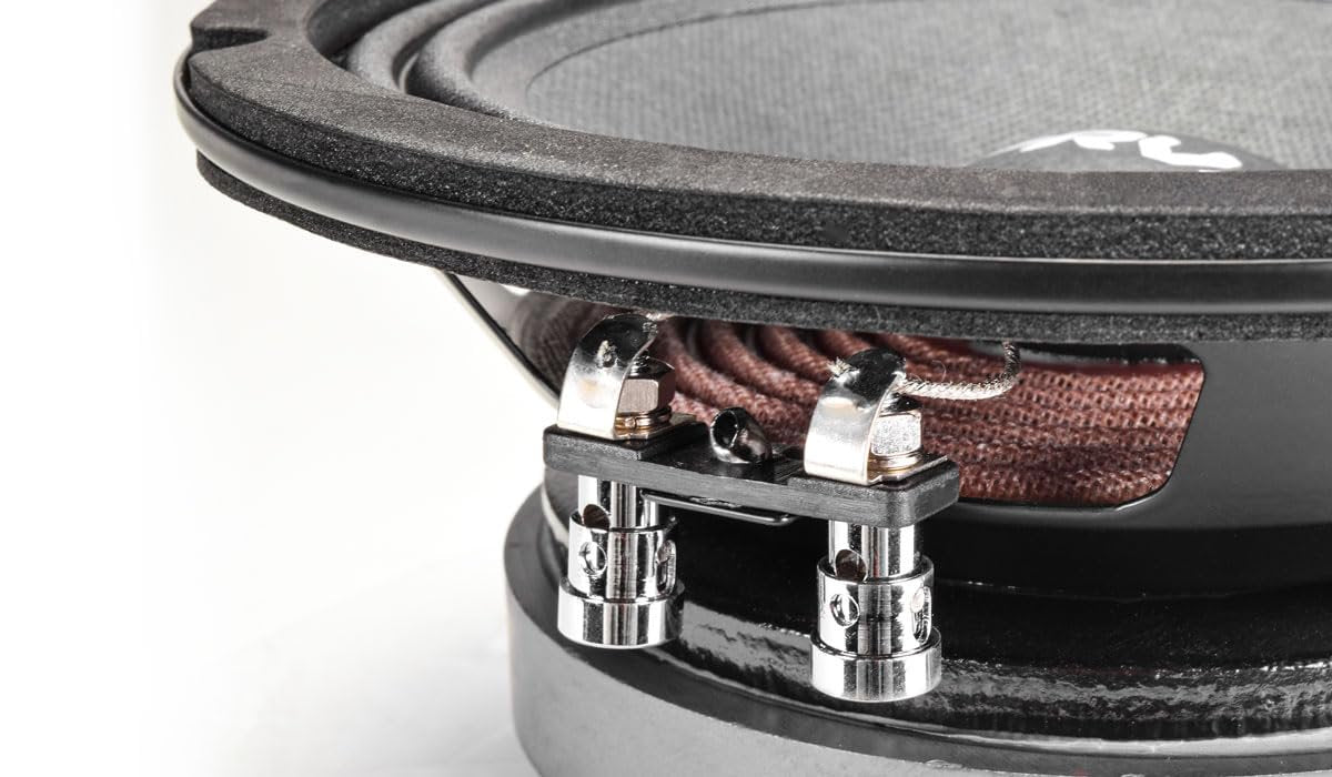 PRV AUDIO 6.5 Inch Midbass Speaker 6MB400 8 Ohm 400 Watts High Performance PRO Audio Loudspeaker High Output Sound (Single)