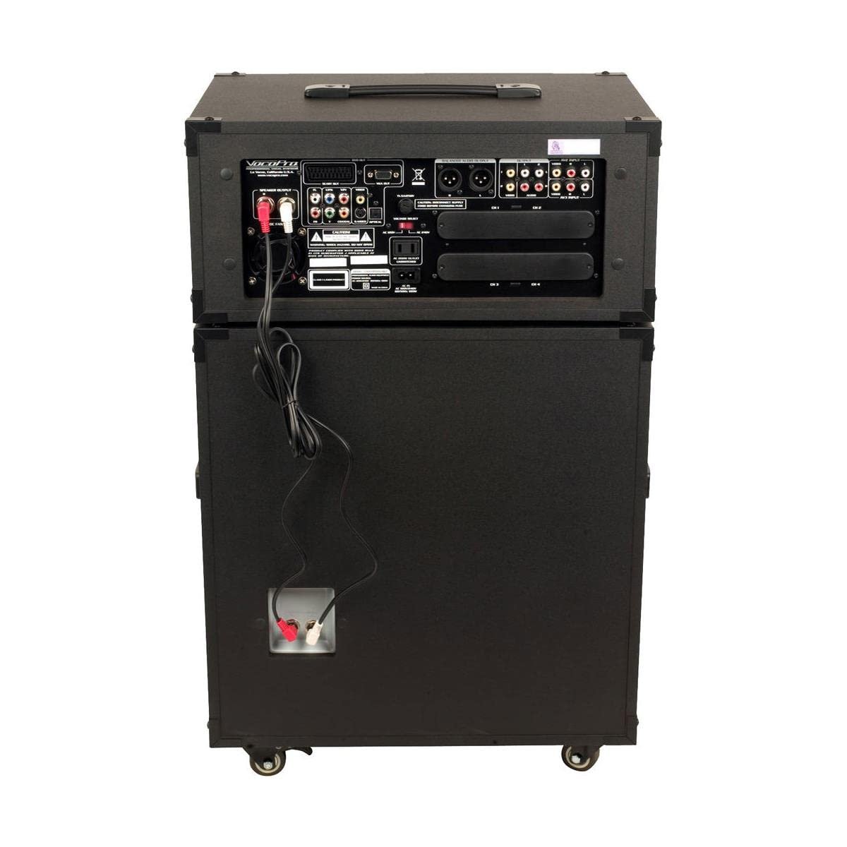 VocoPro 200W 4CH Multi-Format Digital, USB, Black (CHAMPIONREC9)