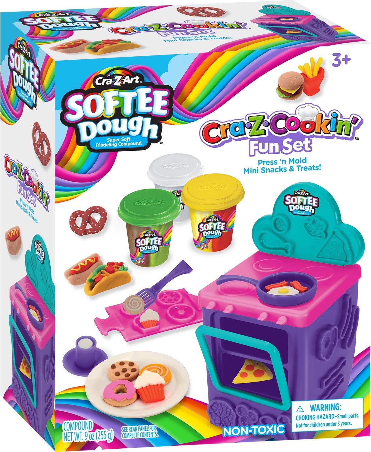 Cra-Z-Art Softee Dough Cra-Z-Kitchen Activity Kit with Many Colors