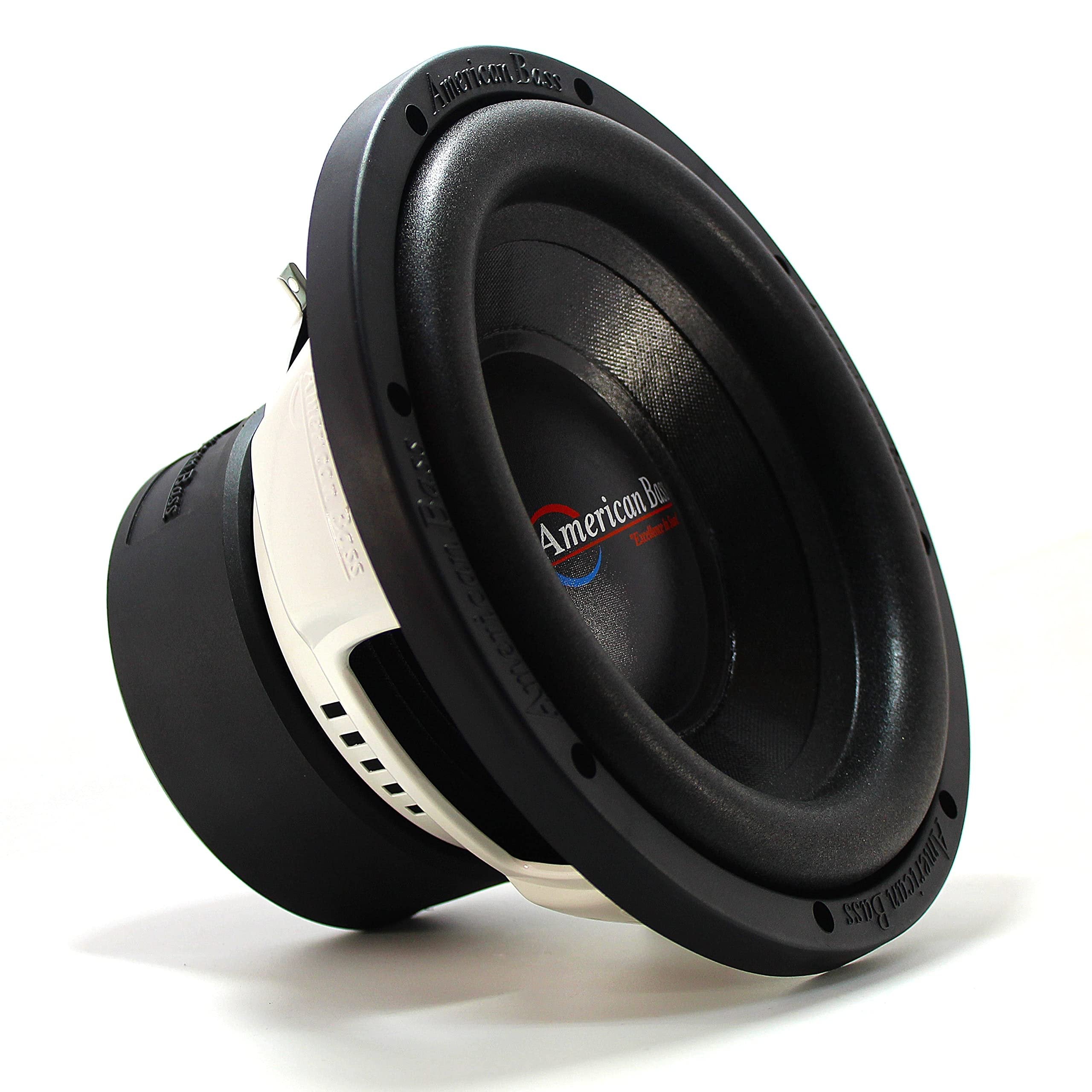 American Bass Usa DX 124 800 Watt Max 4Ohm 12 Inch Subwoofer, Black