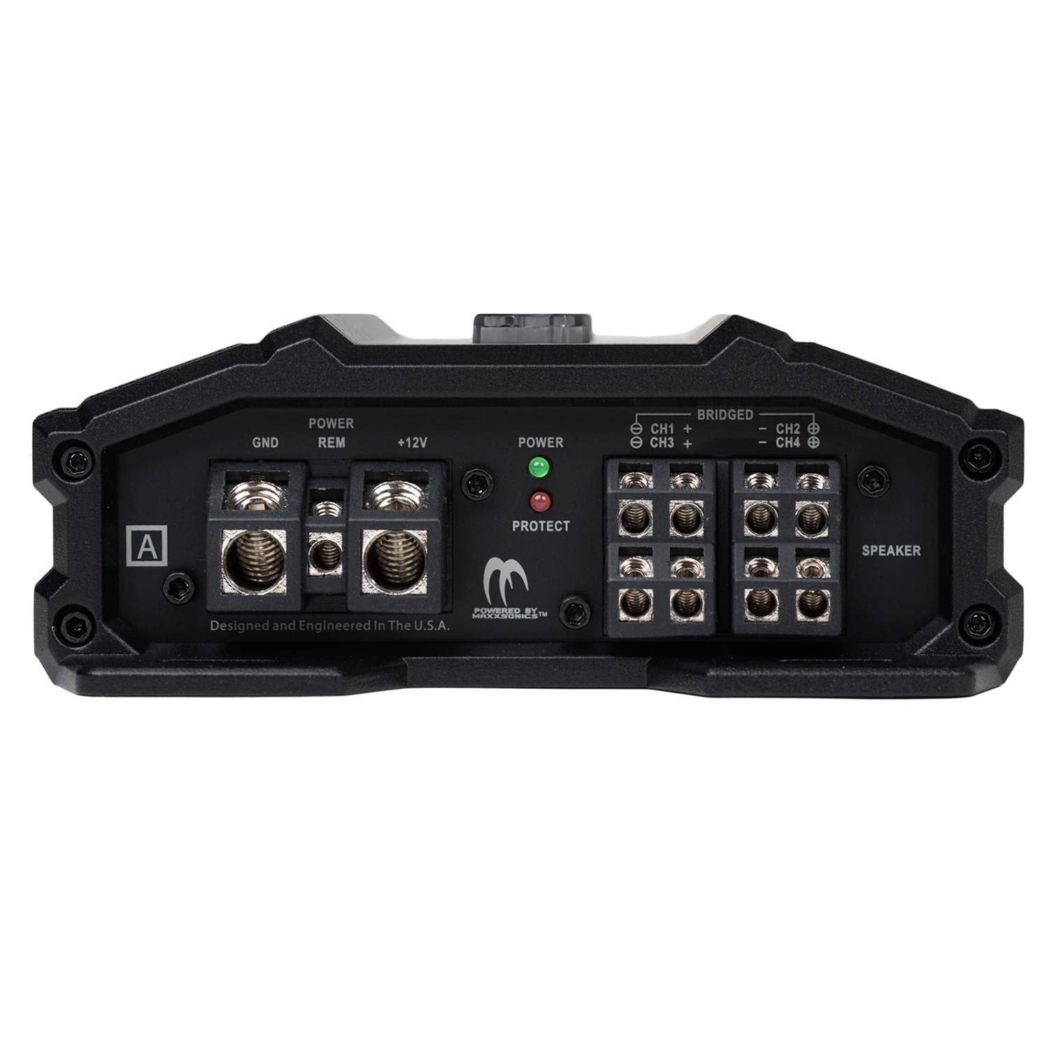 Hifonics ZD-750.4D Zeus Delta 700W 4 Channel Car Amplifier | Class D, Bridgeable, PWM MOSFET, Electronic Crossover