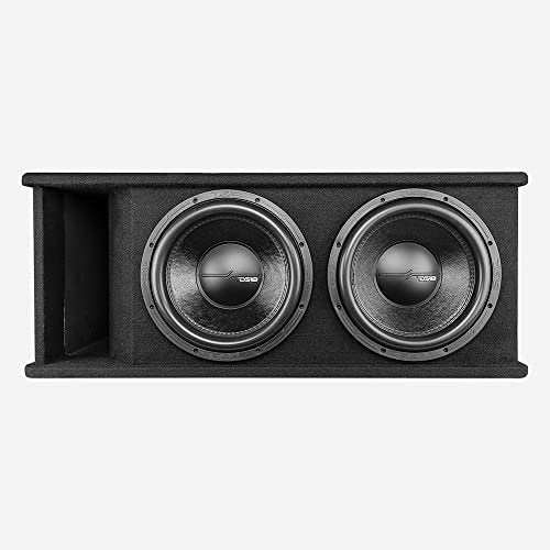 DS18 ZR212LD Dual 12" Loaded Subwoofer Enclosure Bass Package - 2 x ZR12D4 12" Subwoofers in a Ported Box 3200 Watts