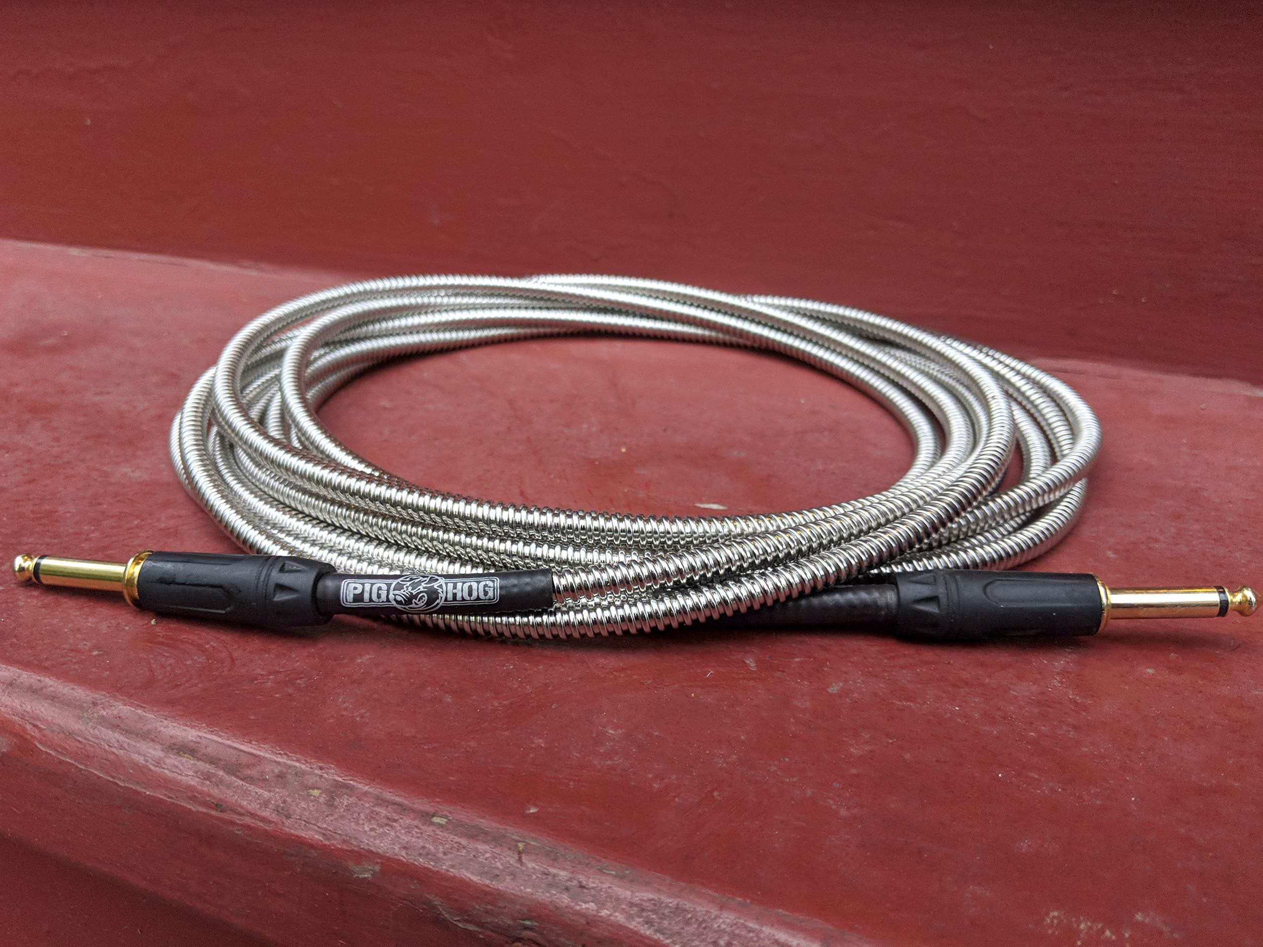 Pig Hog Armor Clad 1/4" Instrument Cable, 10 feet (PHAC10)