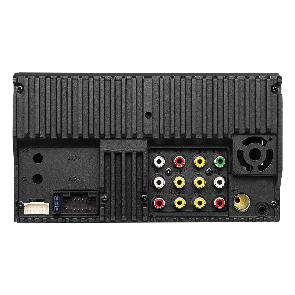 DS18 DDX6.9 Car Stereo Radio 6x9 inches Touchscreen Double Din Headunit with DVD, Bluetooth, USB and mirrorlink for iOS & Android AUX/USB/SD/AM/FM Multimedia Receiver