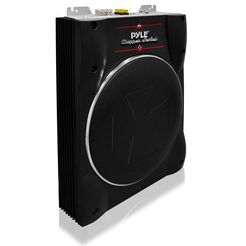 Pyle PLBASS10 10-Inch Low-Profile Super-Slim Active Amplified Subwoofer System
