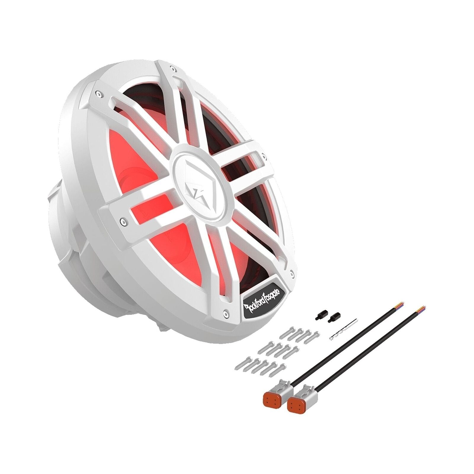 Rockford Fosgate M1D4-12 Color Optix 12" DVC 4-Ohm Multicolor LED Lighted...