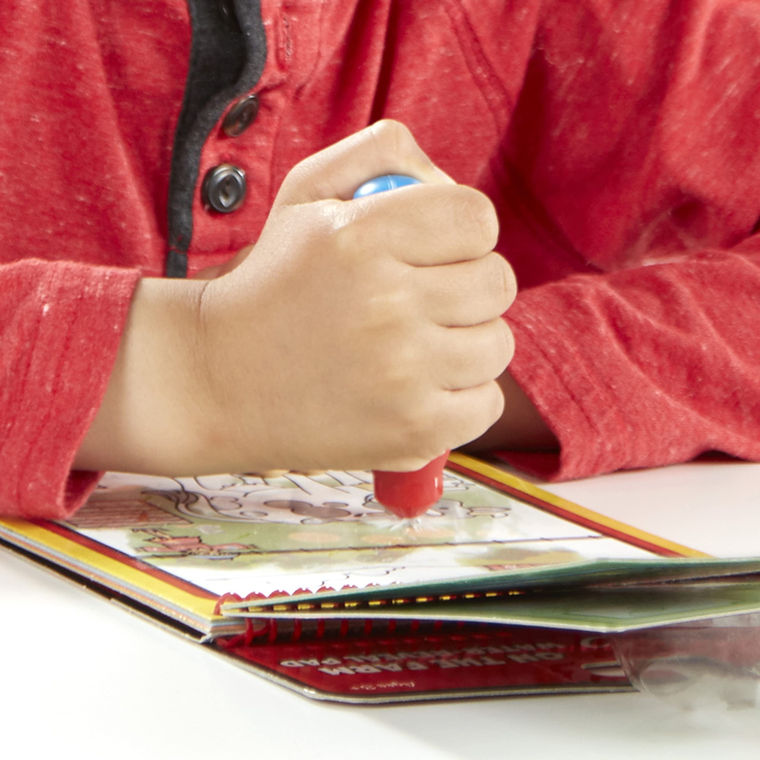 Melissa & Doug Water Wow! Mess Free Coloring Book, Reusable Water-Reveal Activity Pad, On The Farm, Travel Toys, Party Favors, for Toddlers & Kids Ages 3+