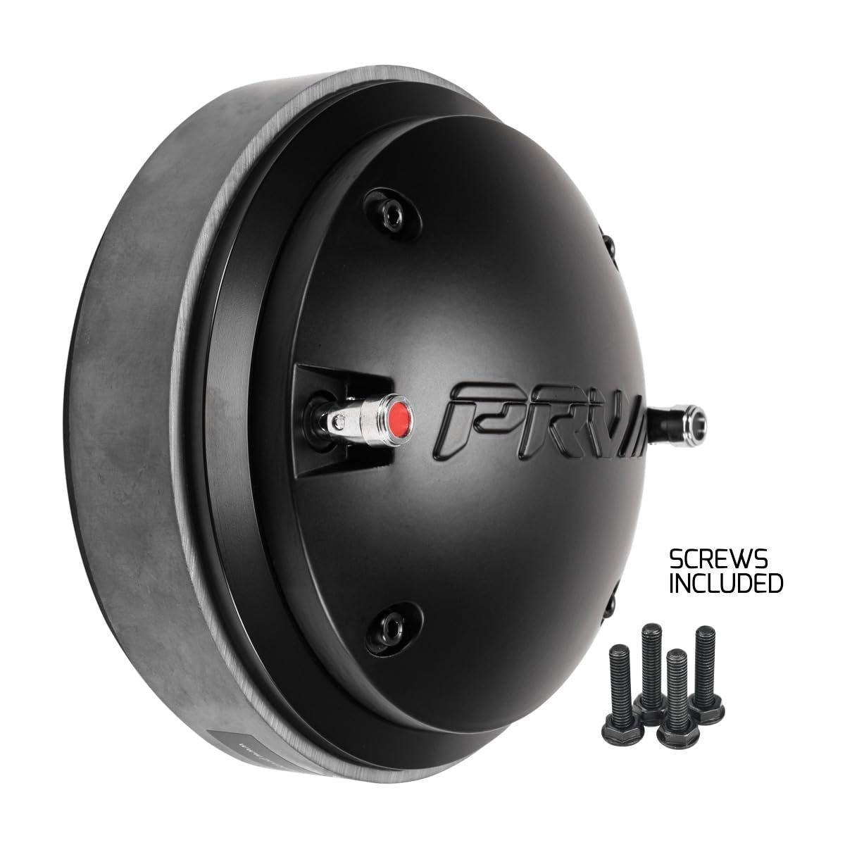 PRV AUDIO Compression Driver D3220Ti 2 Inch Exit, 300 Watts RMS, 8 Ohm, 3 Inch Voice Coil, Bolt on Titanium Diaphragm Pro Audio Compression Driver