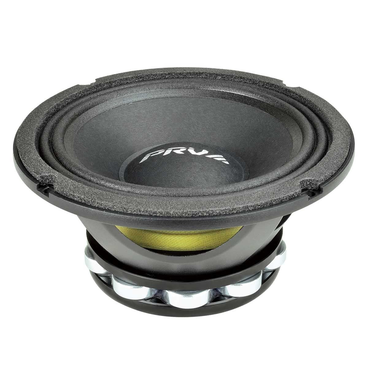 PRV AUDIO 6.5 Inch Midrange Speaker 6MR500-NDY 500 Watts 8 Ohm Neodymium Magnet, High Output Loudspeaker for PRO Audio & Car Audio (Single)