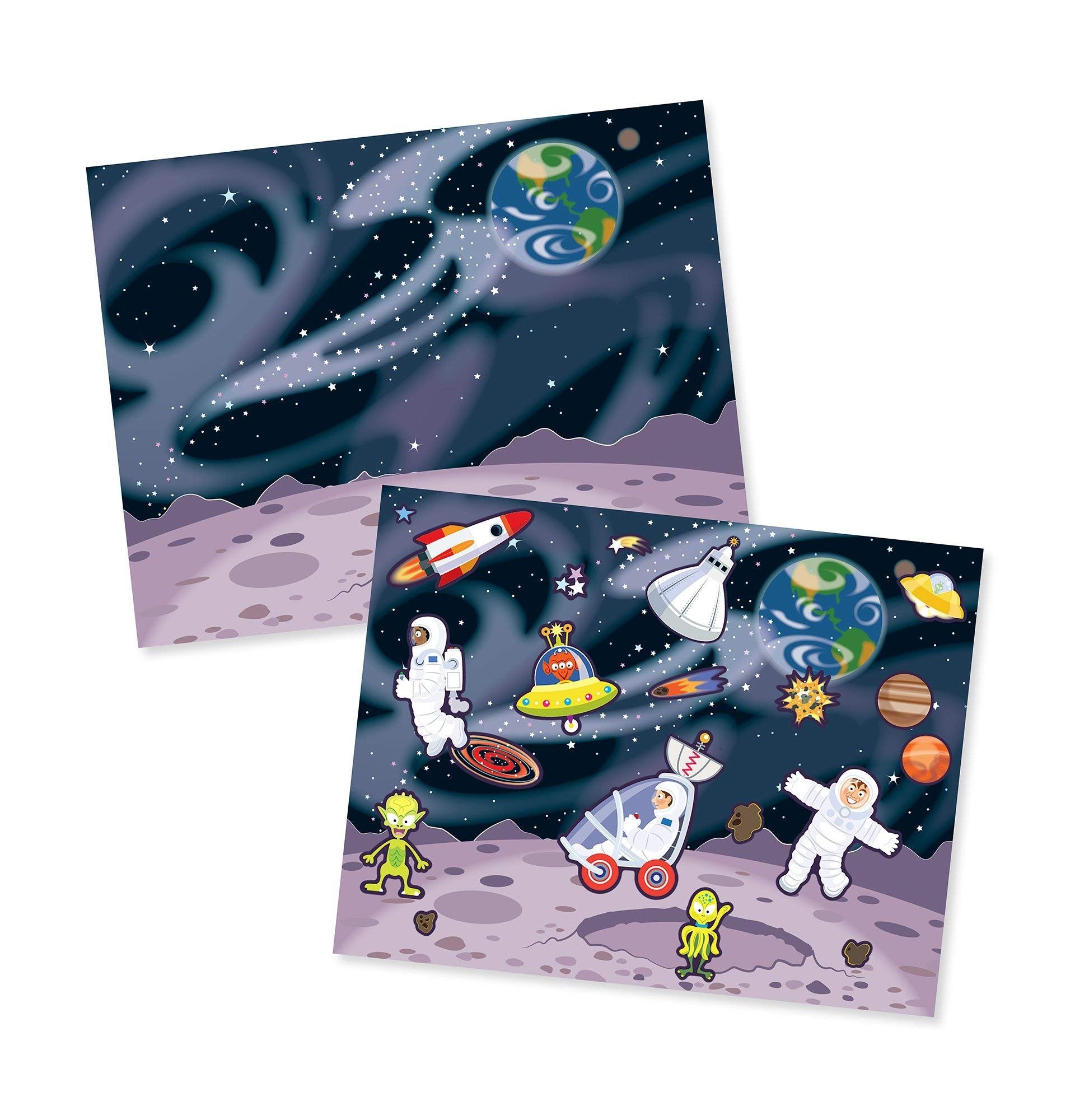 Melissa & Doug Reusable Sticker Pads Set: Adventure - 245+ Stickers
