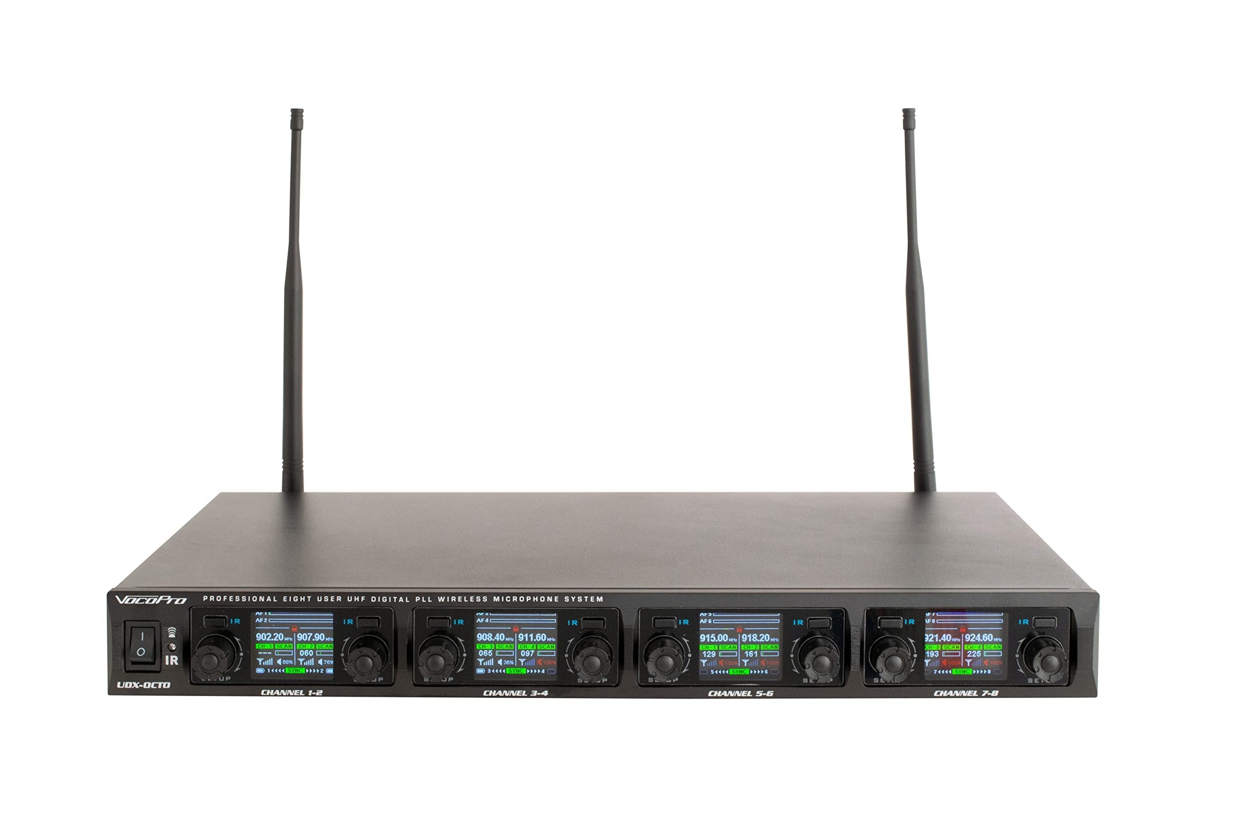 VocoPro Wireless Microphones and Transmitters (UDX-OCTO)