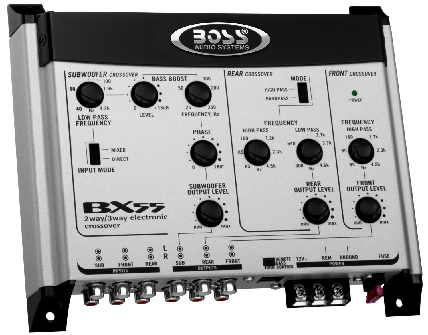 BOSS Audio Systems Pre-Amp Crossovers