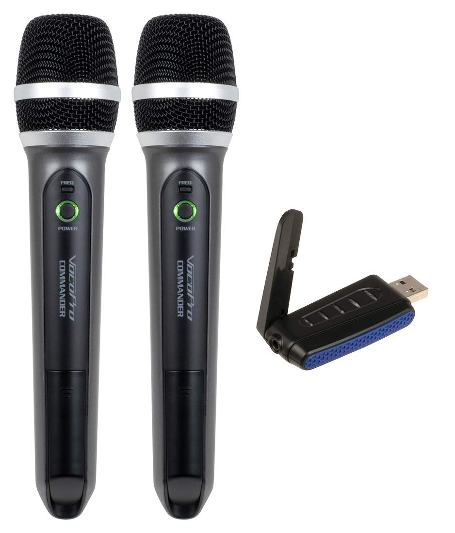 VocoPro Two-Channel Digital UHF Wireless System
