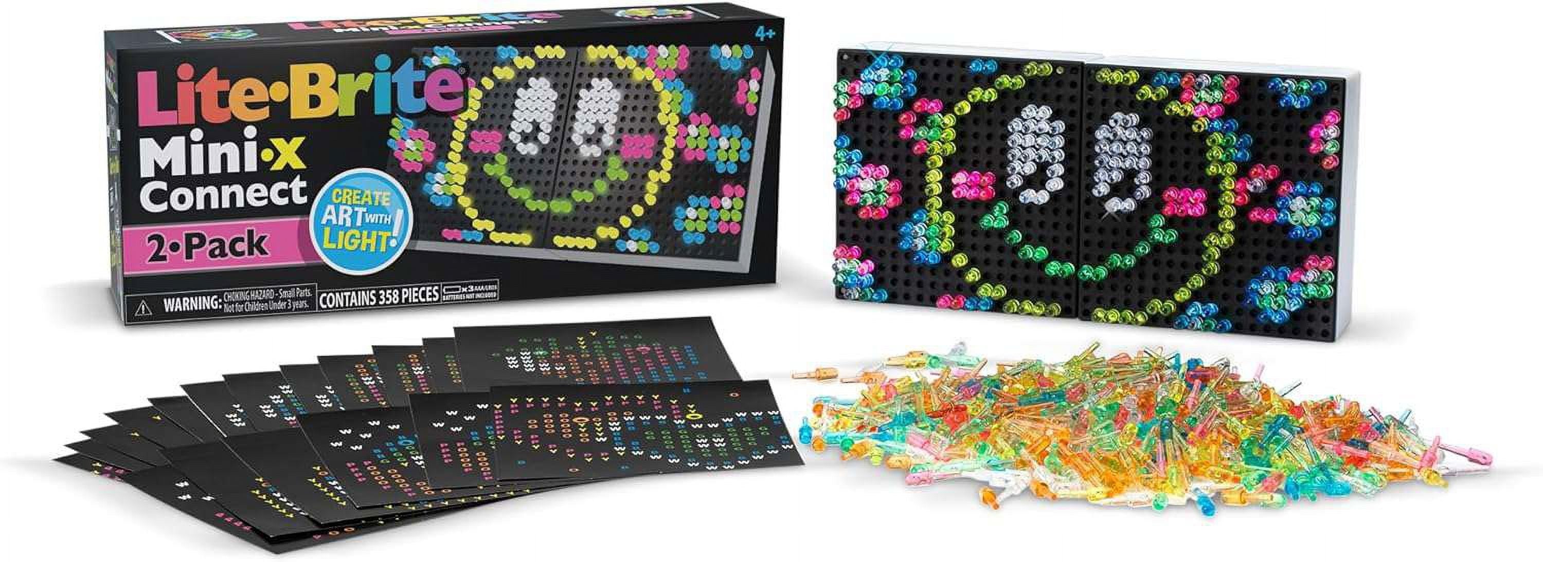 Lite Brite Mini-X Connect 2-Pack