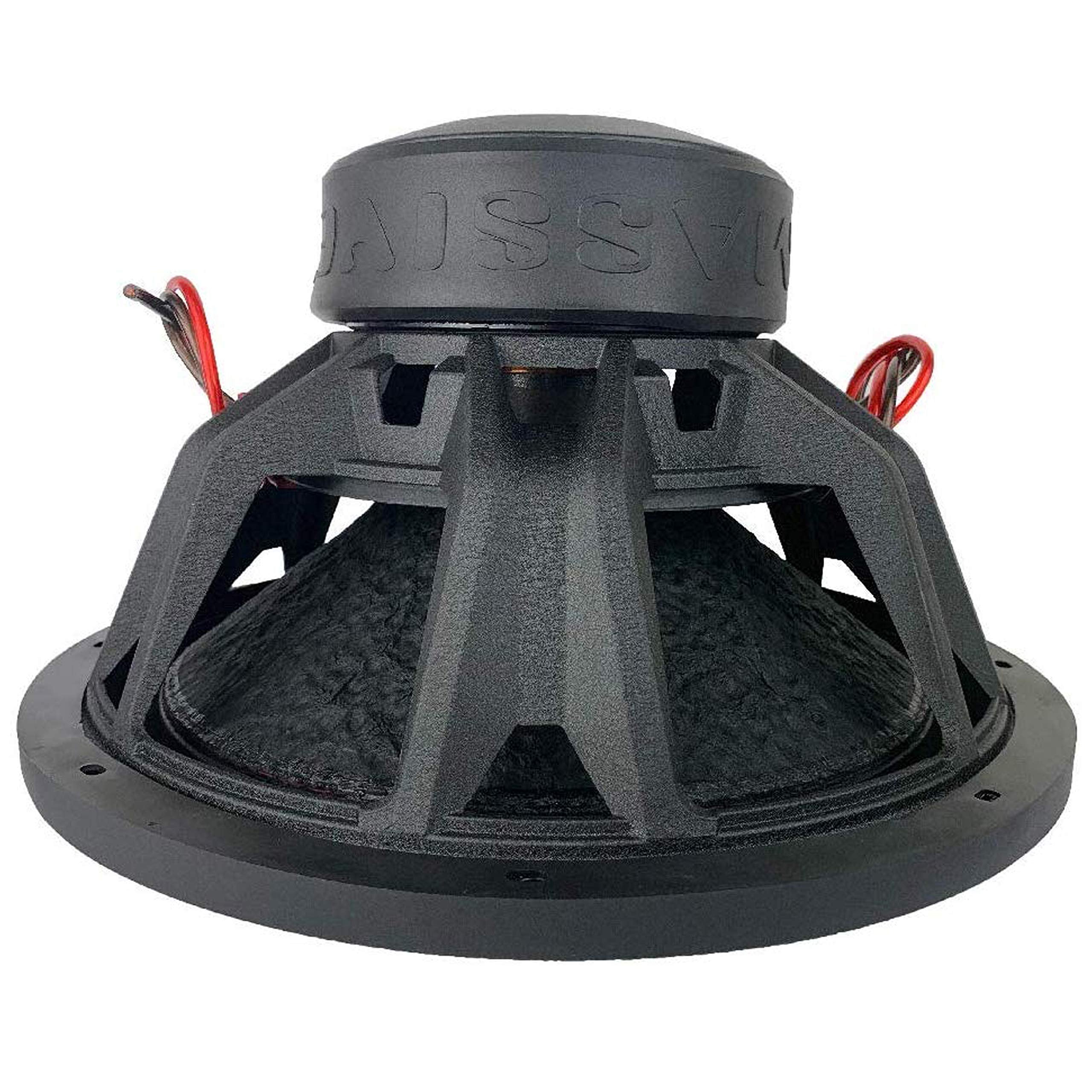 Massive Audio KILOX154-15" 1000 WATTS RMS Dual 4 OHM 3" V.C. SUBWOOFER
