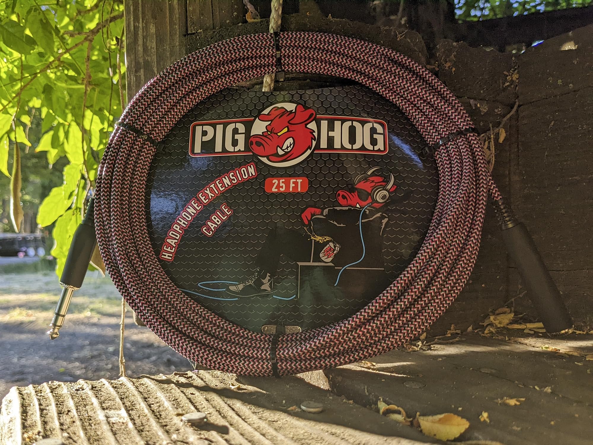 Pig Hog PHX14-25RPP Headphone Extension Cable 25 Foot