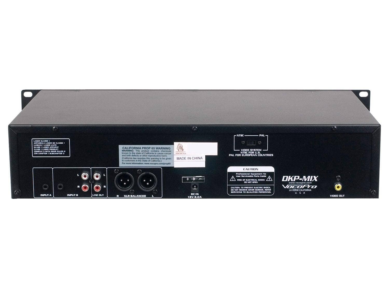 VocoPro Karaoke Player, Black (DKP-Mix)