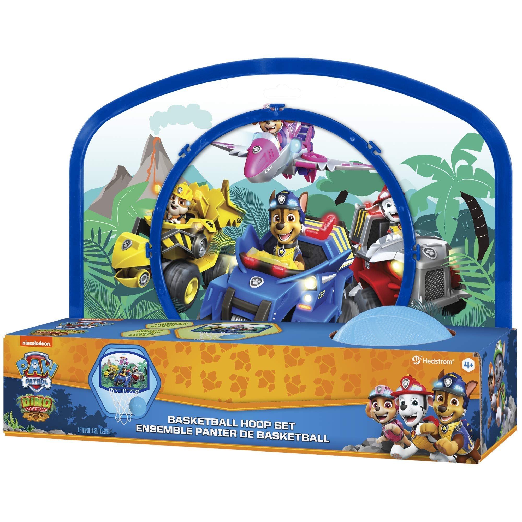 Hedstrom Over The Door Basketball Hoop Set, Paw Patrol