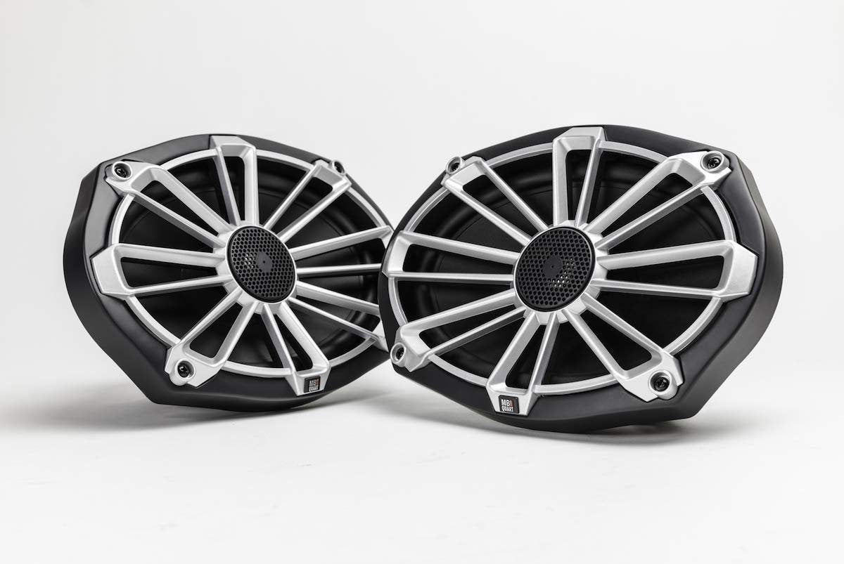 MB Quart 6X9 2-Way COAXIAL Nautic SPK SY, 6x9 inch (NP1-169) Black