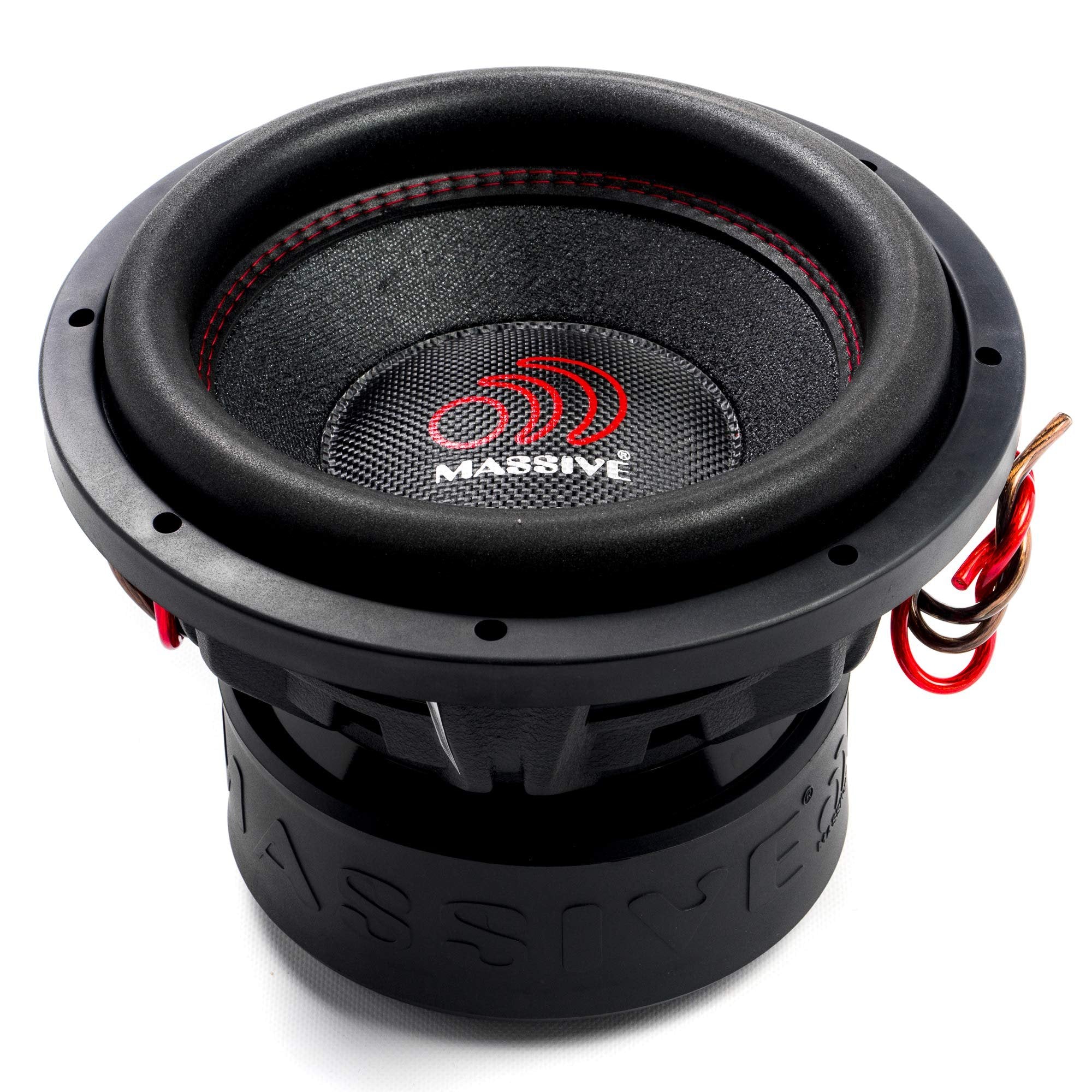 Massive Audio 10" 3000 Watt Subwoofer Dual 4 Ohm Competition SUMMOXL104
