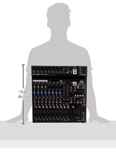 Peavey PV 14 AT 14 Channel Compact Mixer with Bluetooth and Antares Auto-Tune
