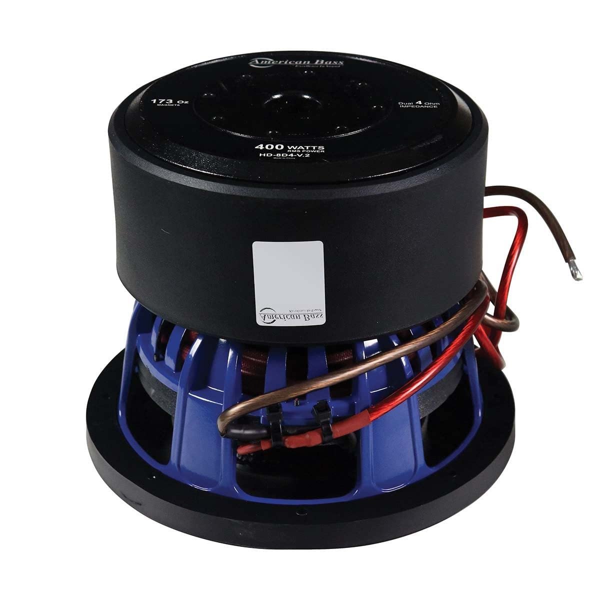 American Bass HD8D4V2 8 Hd Woofer 800 Watts Max Dual 4 Ohm