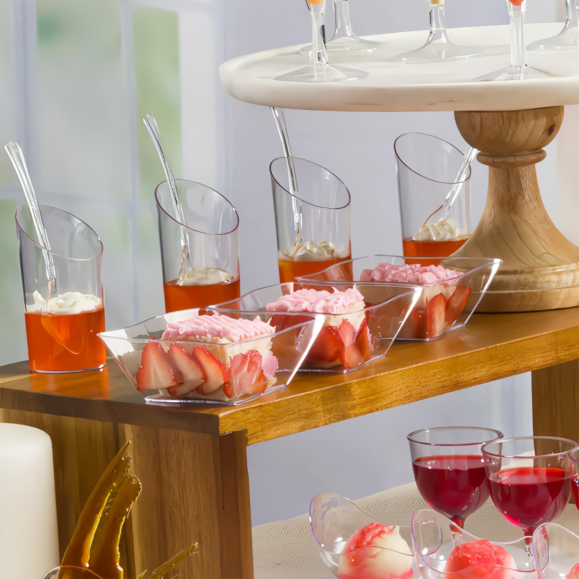 Lillian Tablesettings 12-Piece Presentation Cylinders Set, Mini