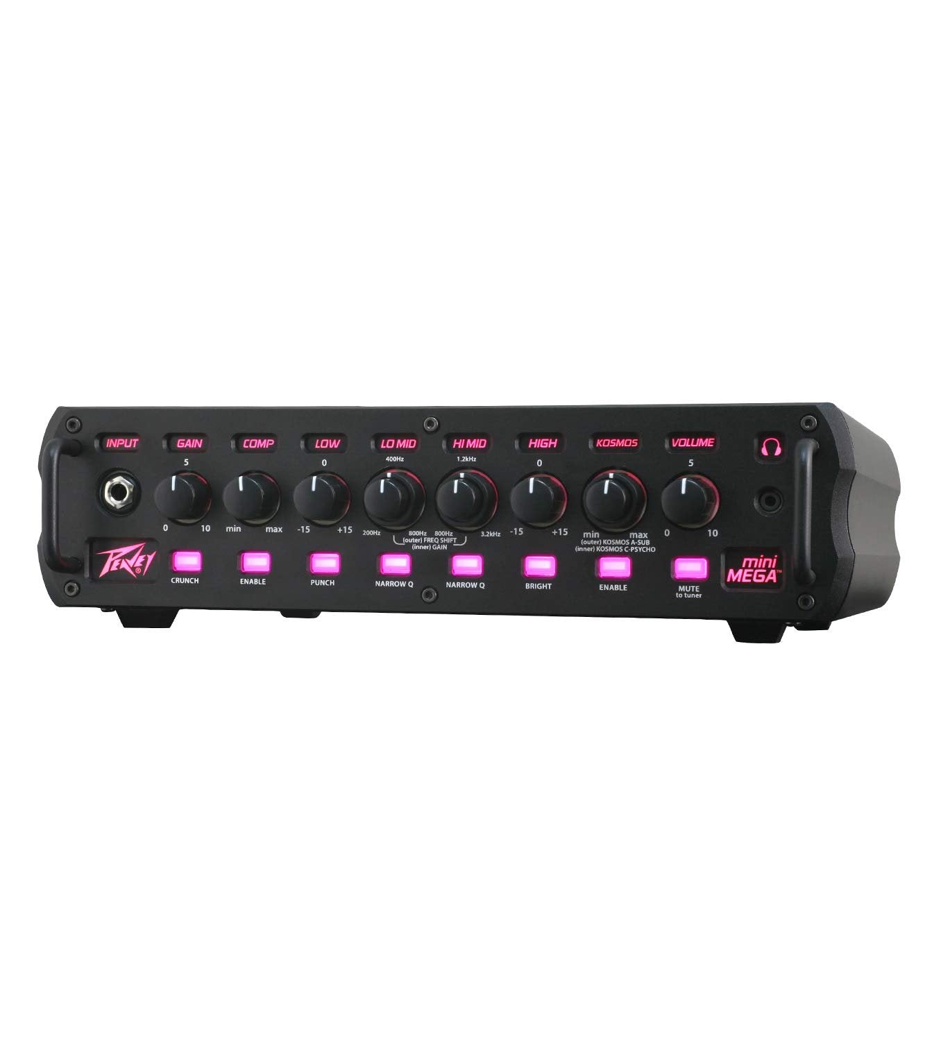 Peavey MiniMEGA 1000-Watt Mini Bass Amp Head