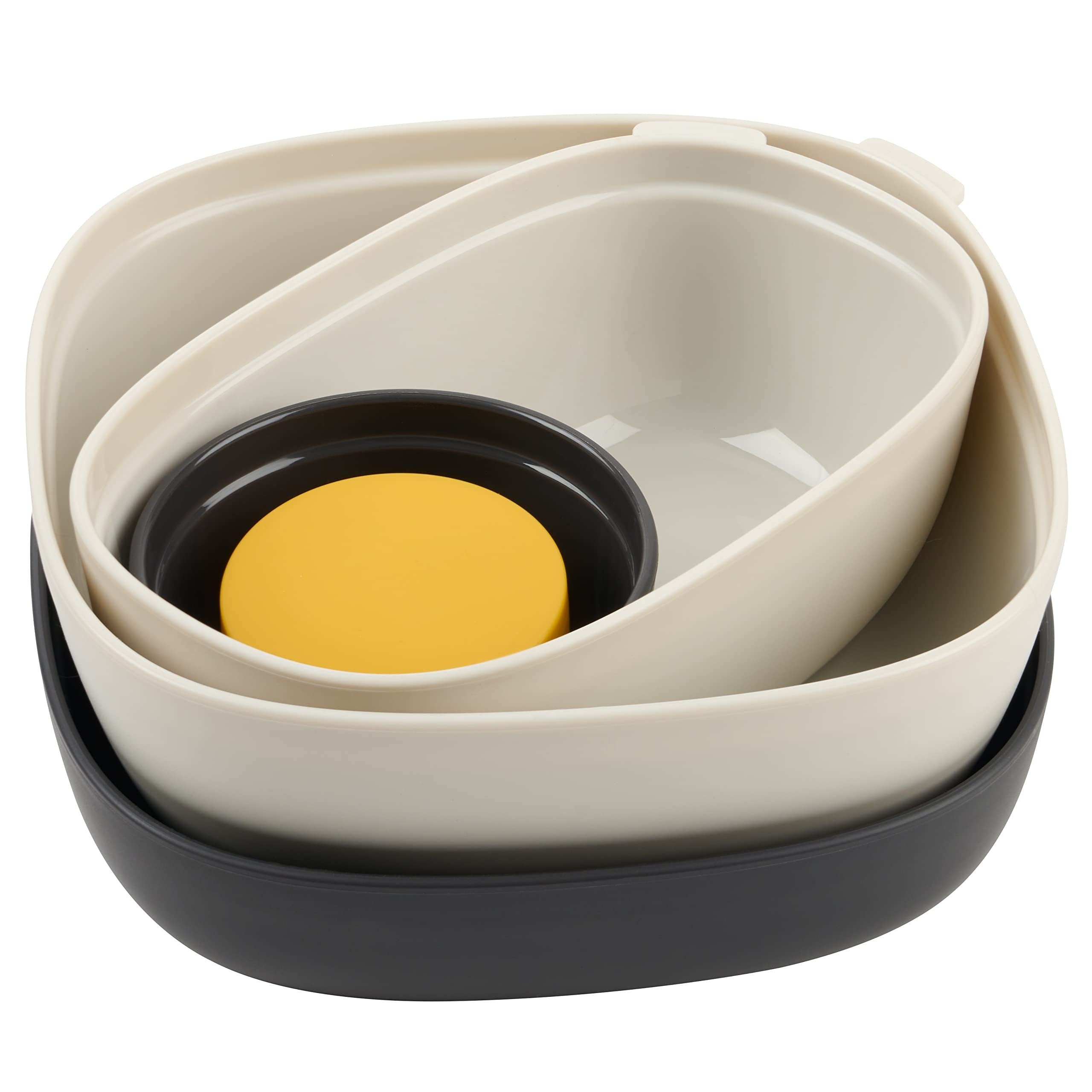Trudeau Bowl Qd Br 1.4L + Mini Bowl Red Am 55Ml Fuel
