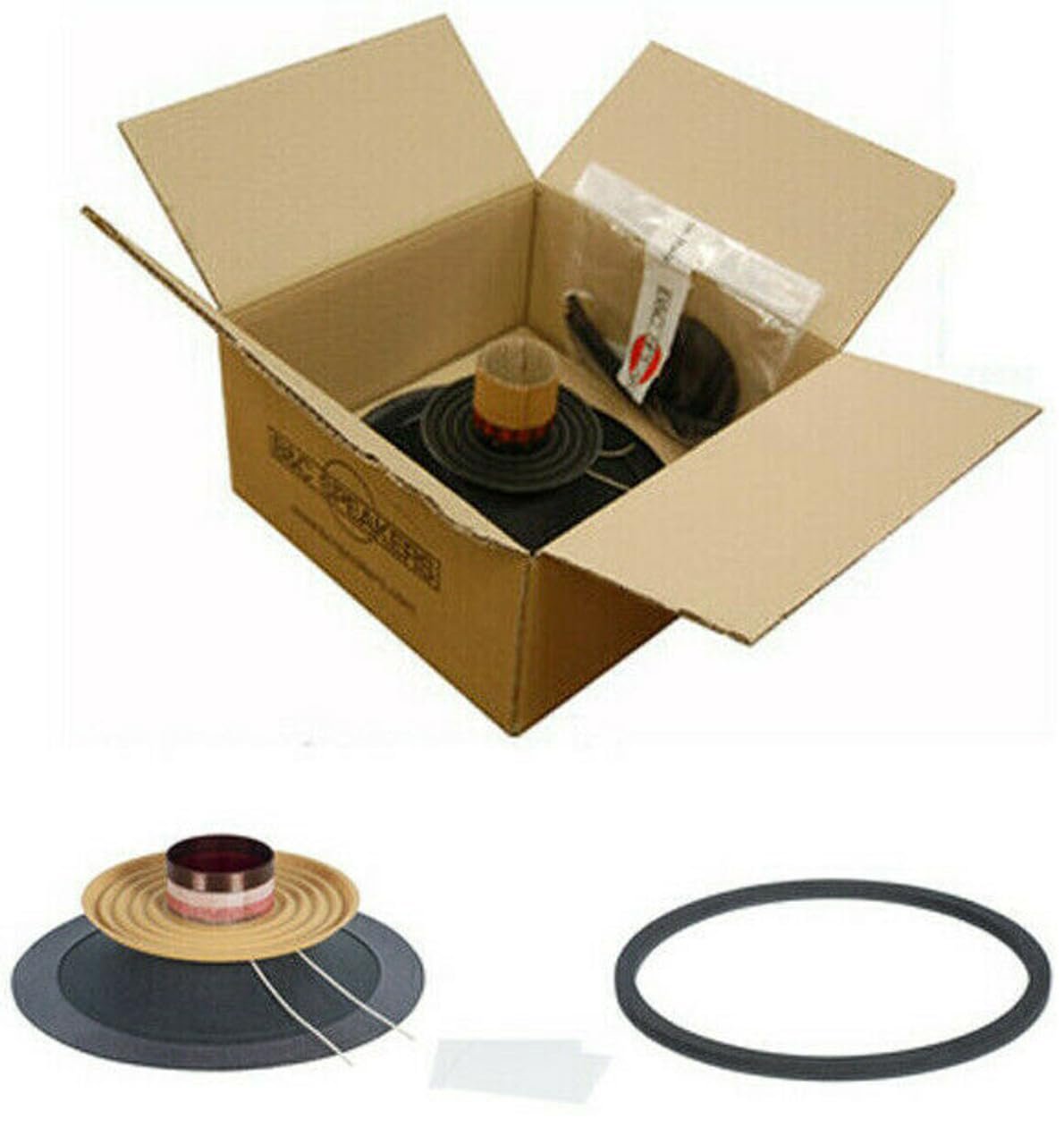 B&C Speakers RCK18TBW100-8 Recone Kit for B&C 18TBW100 8-Ohm Subwoofer 18-inch Replacement PRO Audio Speaker 3000 Watts RCK18TBW1008