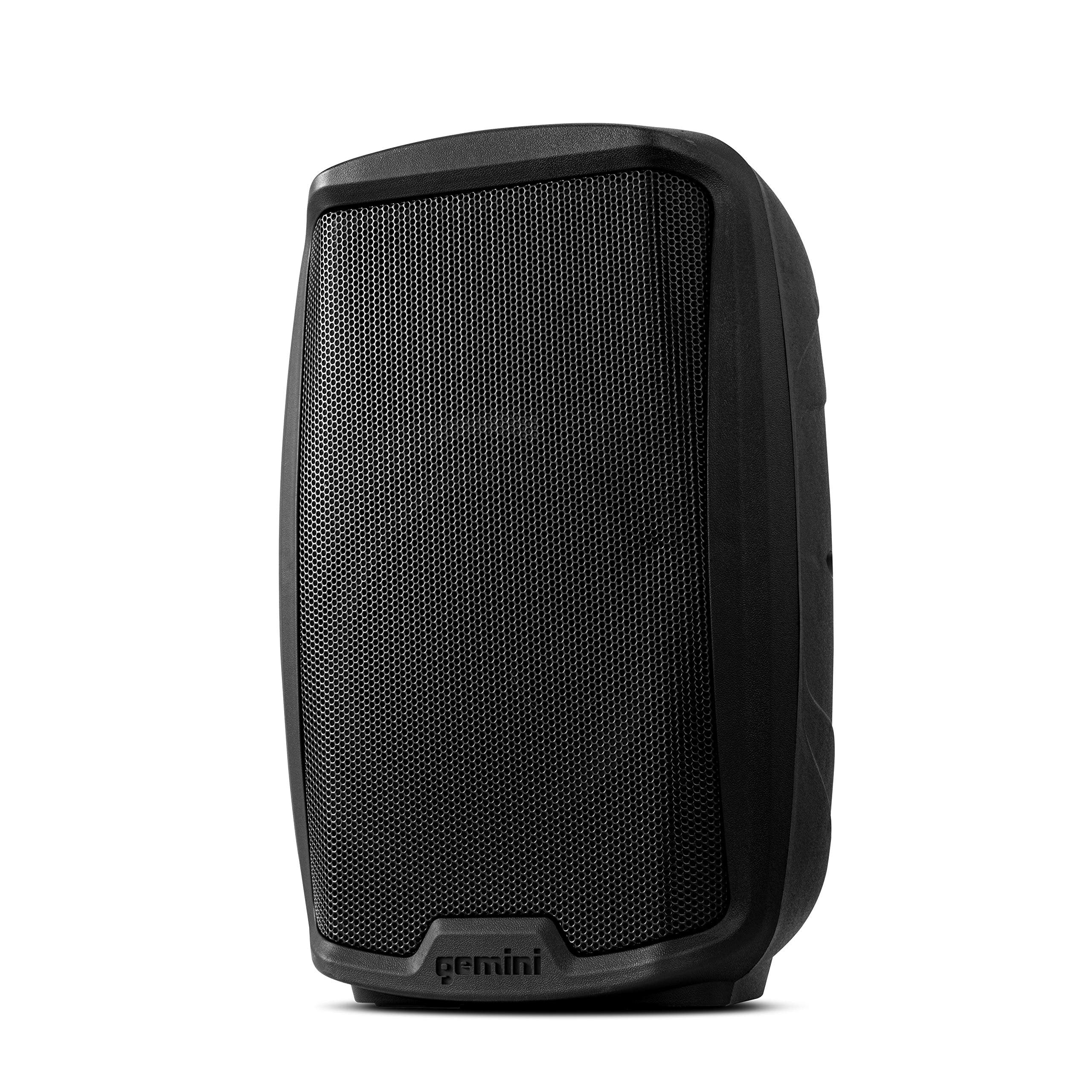 Gemini Sound AS-2110P 1000W 10" Powered PA Speaker – Active Loudspeaker with Class D Amplifier, High-Temp Voice Coil for DJs, Musicians, Stage Monitor, Small PA Systems