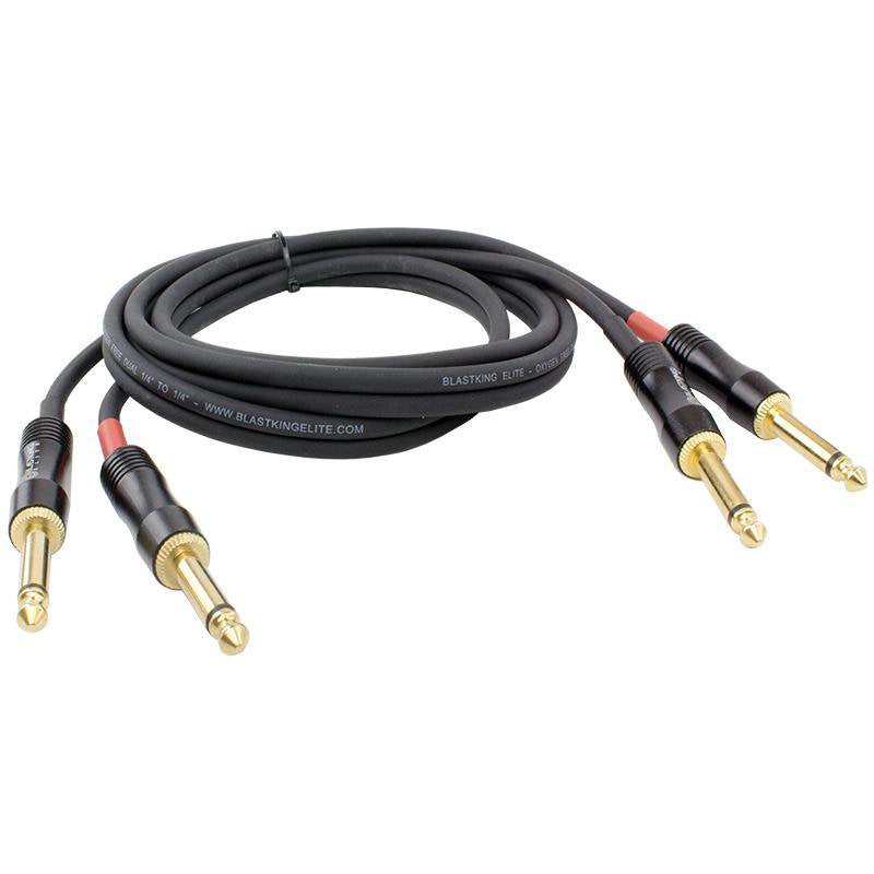 Blastking C2Q2Q-3 Dual 1/4" to 1/4" Cable – 3 ft.