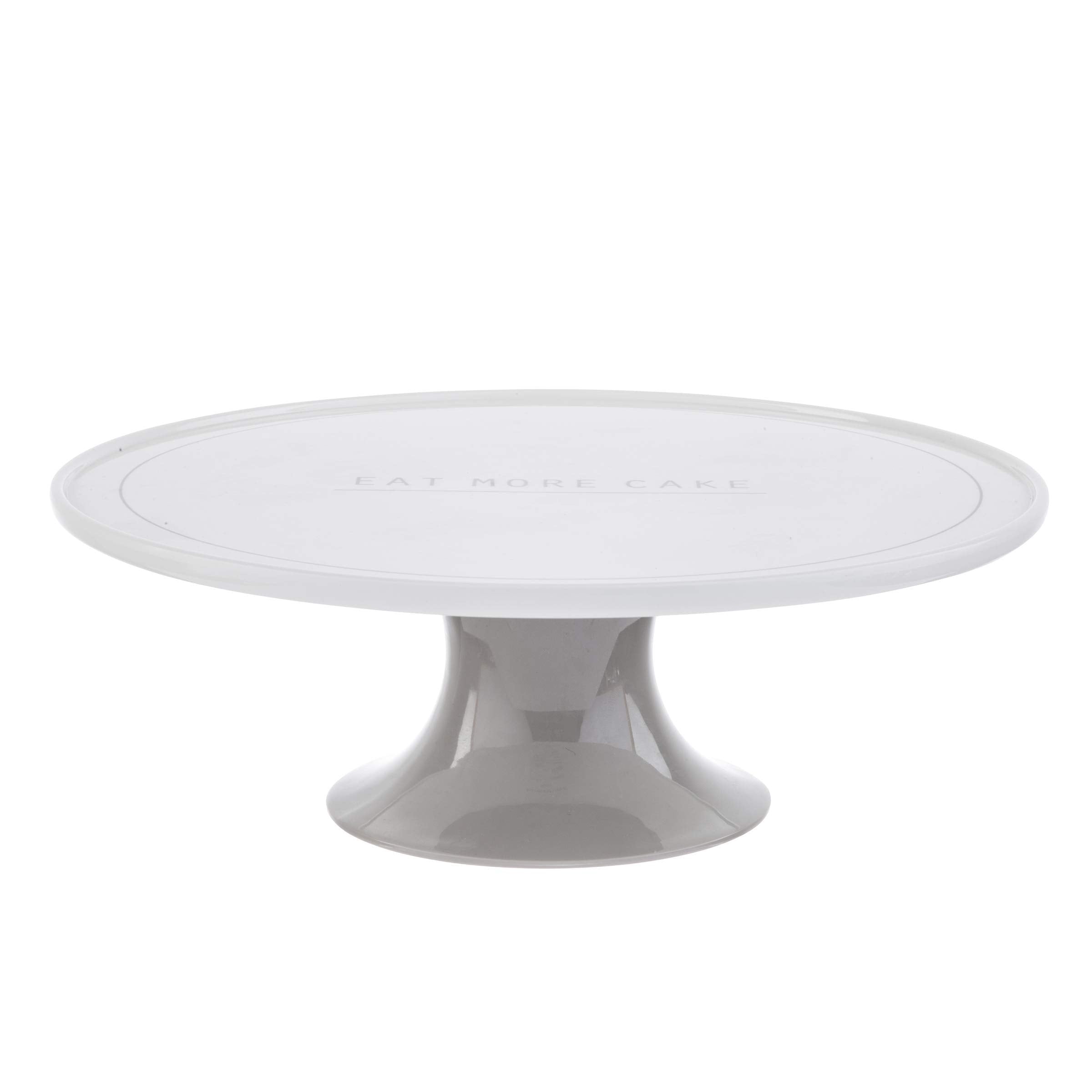 Tablecraft 700018 Melamine Cake Stand, 11.5 x 11.5 x 4"