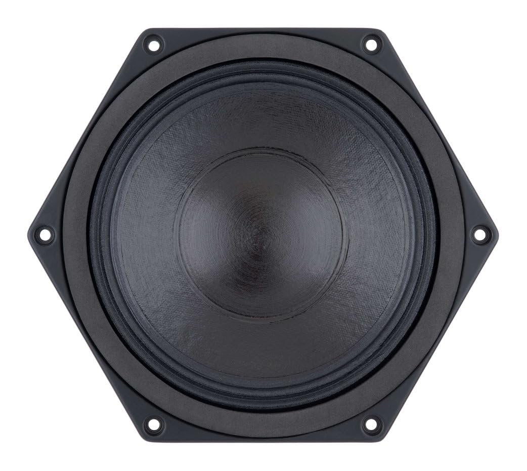 B&C Speakers 8NSM64-8 8 inch Sealed Midrange Series Glass Fibre WP Waterproof Front Side 250 Wrms 500 Watts Peak 8 Ohm