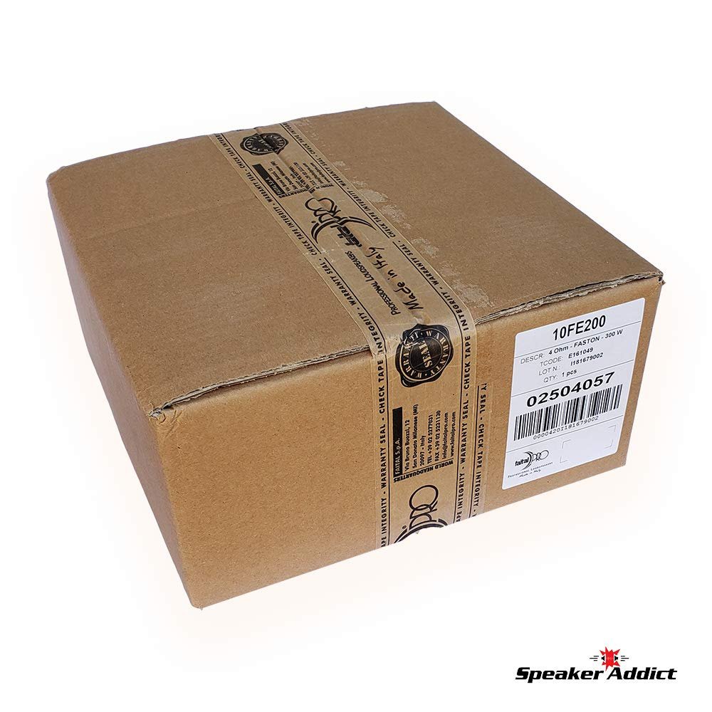FaitalPRO 10FE200 10" Professional Woofer 4 Ohm