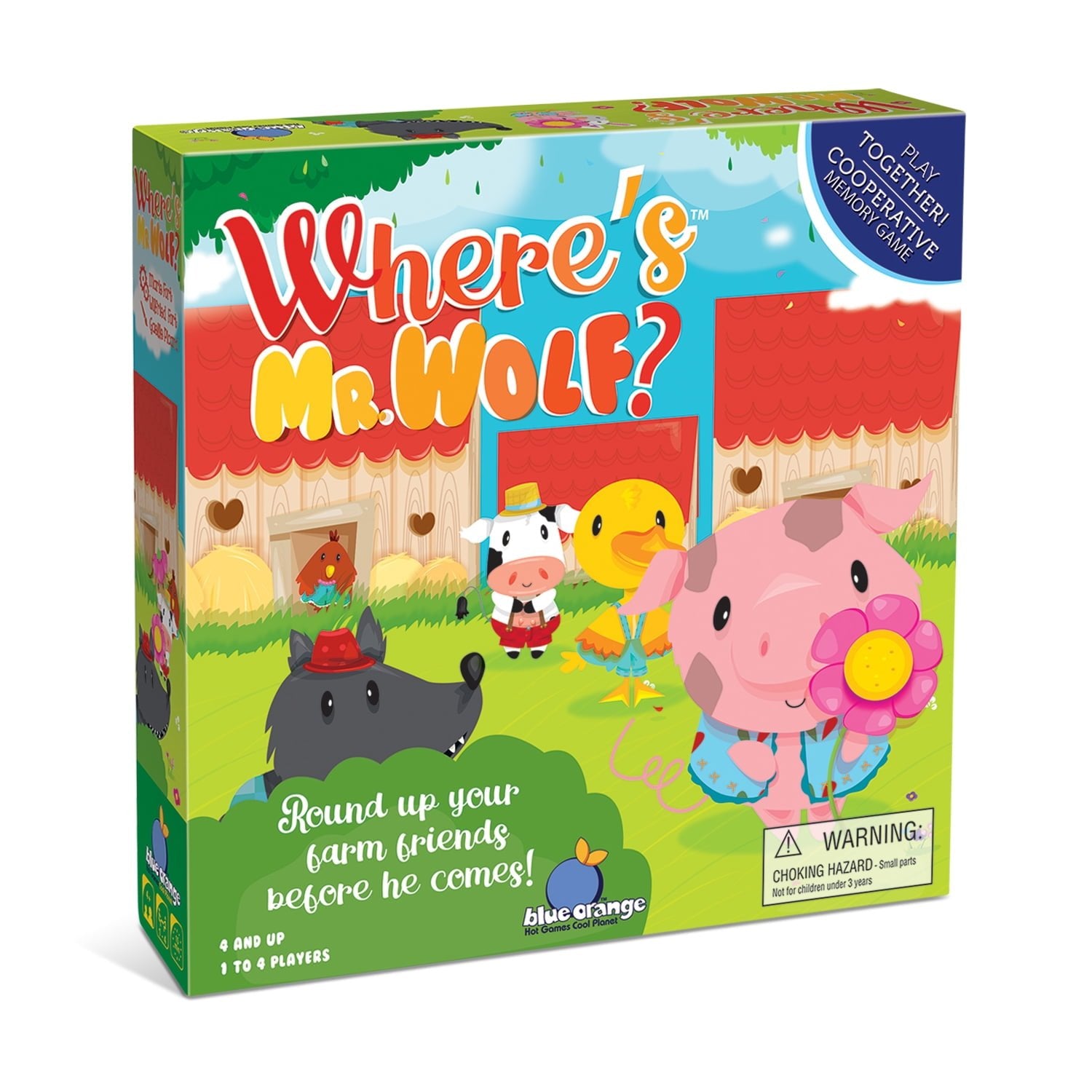Blue Orange Games Where's Mr. Wolf? Pre-Owned: Good