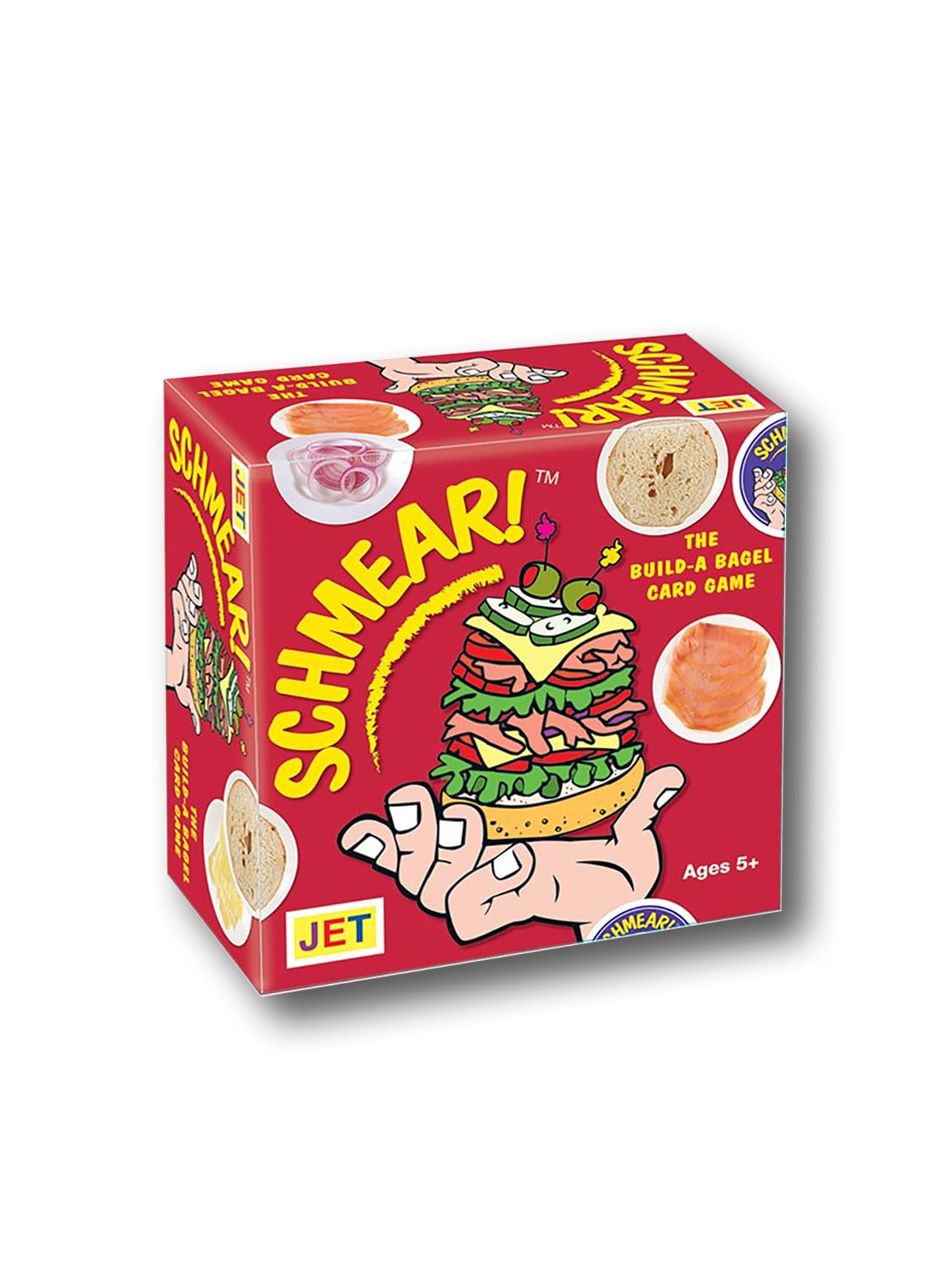 Schmear Build A Bagel Card Game