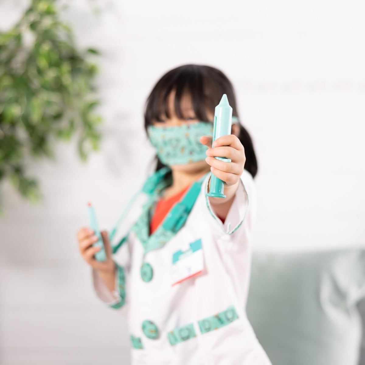Melissa & Doug Doctor Role Play Costume Dress-Up Set (7 pcs)