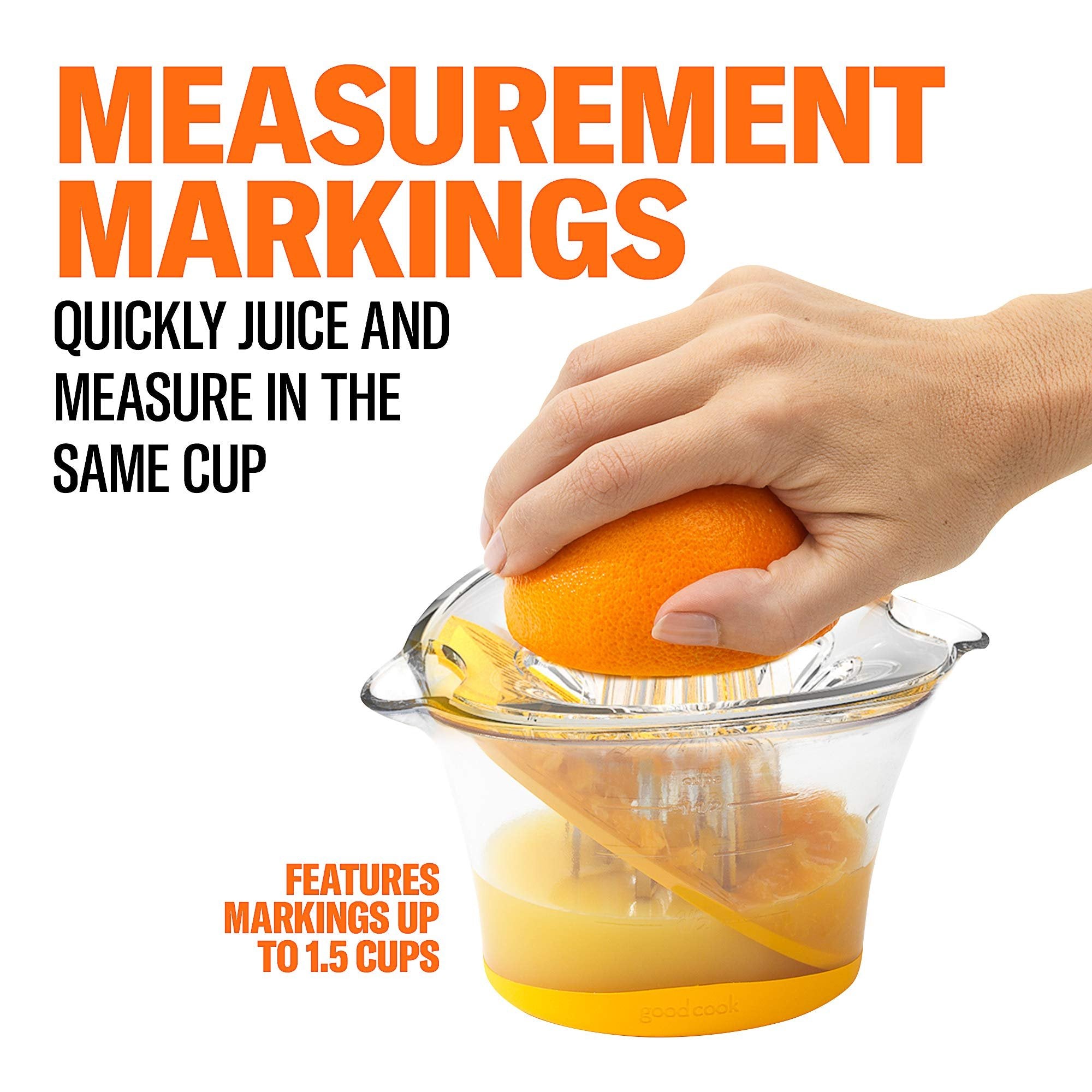 Good Cook 20518 1.5-Cup Manual Citrus Juicer System