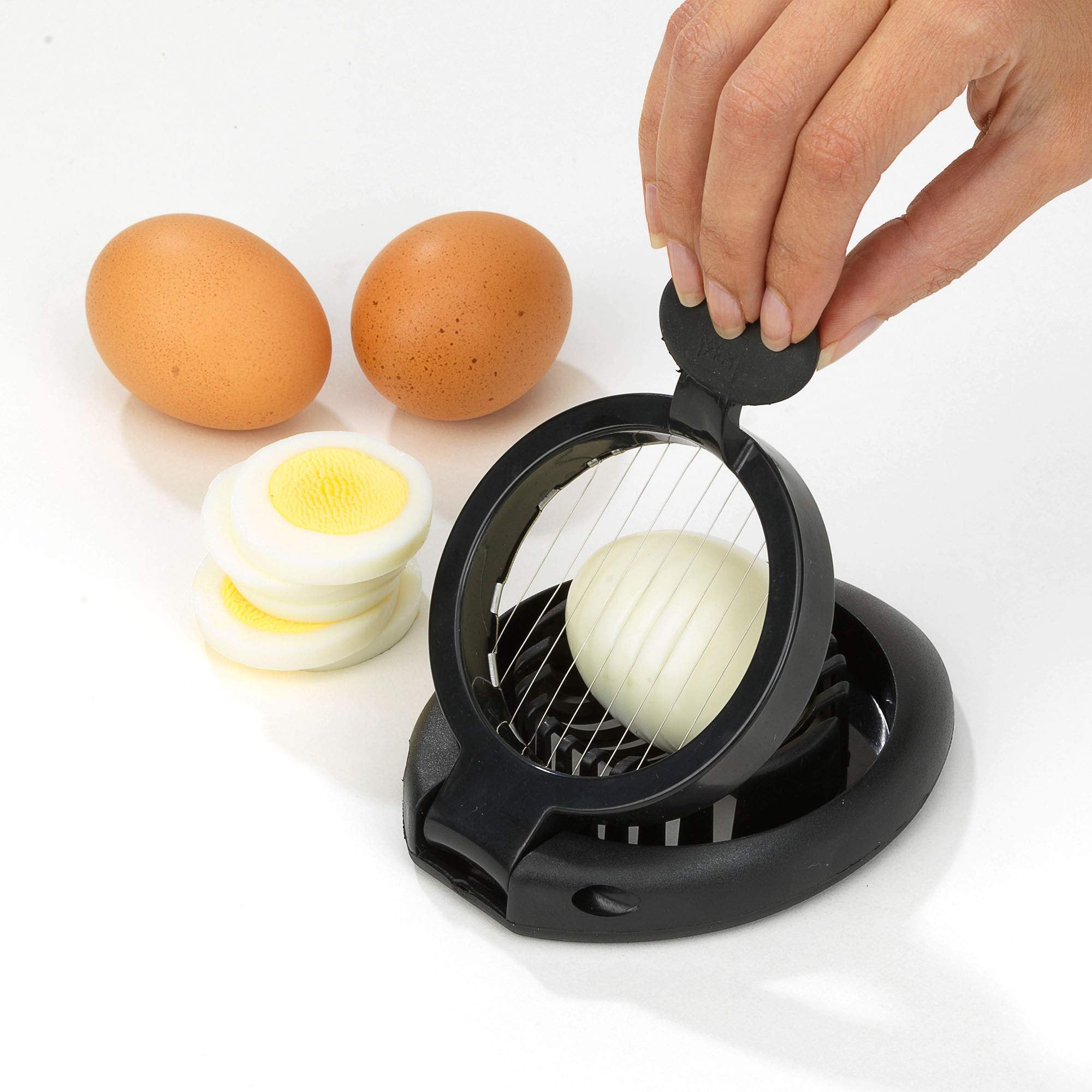 Goodcook Touch Egg Slicer, One Size, Black