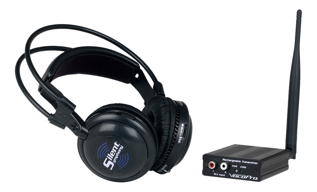 VocoPro SILENTSYMPHONY-RAVE Wireless Audio Broadcast & Headphones System