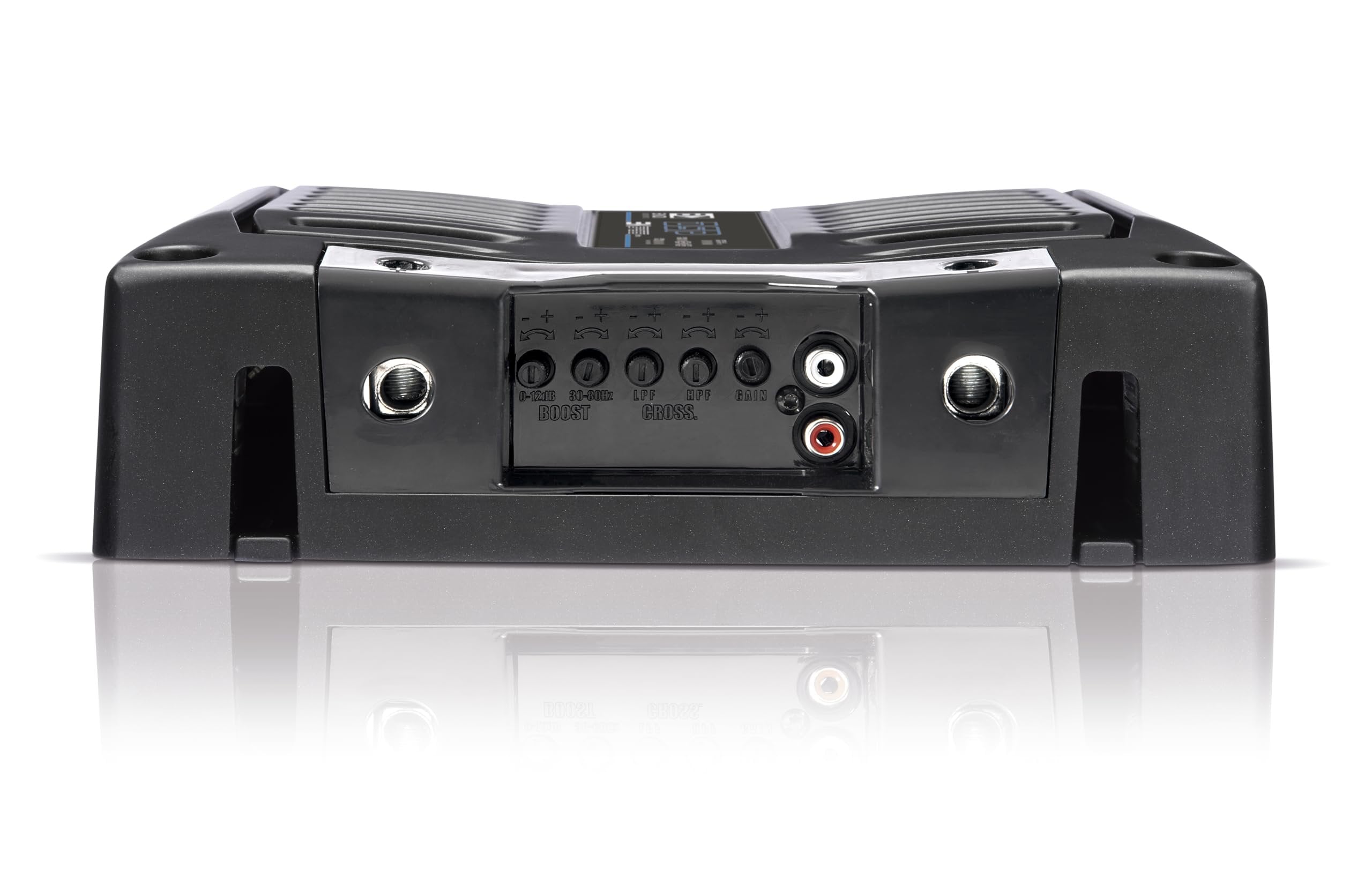 BANDA Audioparts DSP3K2BLACKBASS DSP 3K Bass Digital Amplifier 3000 Watts Rms 2-Ohms Car Audio Amp with Limiter 1 Channel - DSP3K2BLACK