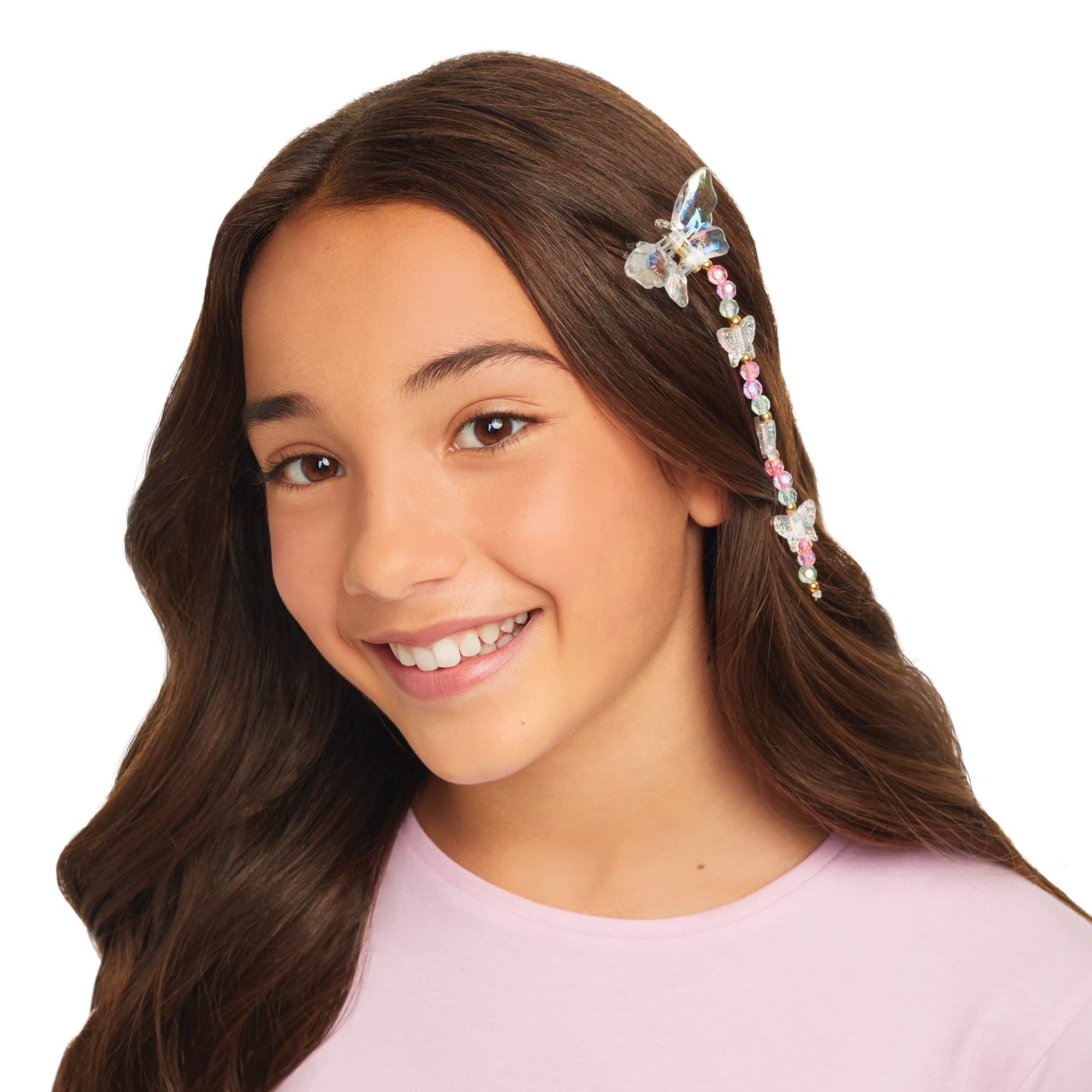 Make It Real: Butterfly Jewelry Set - Create 7 Pieces Of Jewelry, 281 Pieces, Includes Play Tray, DIY All-In-One Kit, Tweens & Girls, Arts & Crafts, Kids Ages 8+