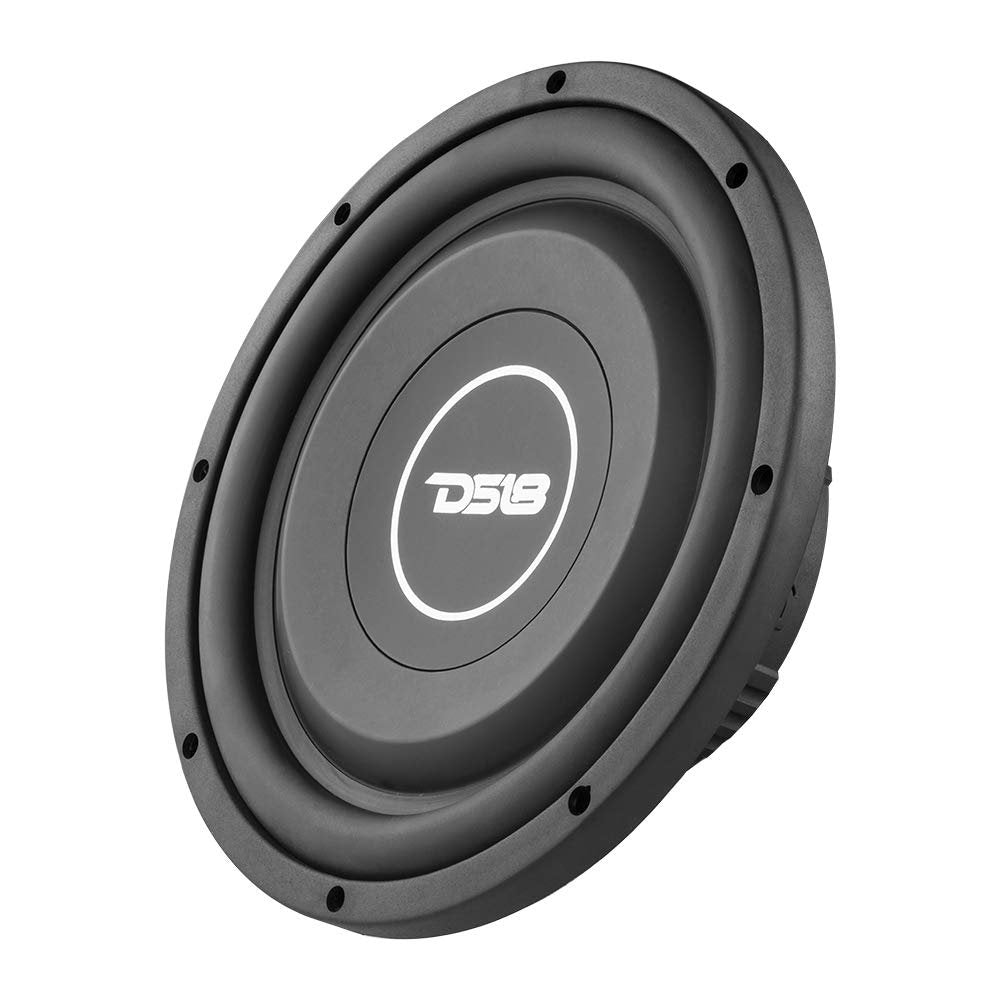 DS18 SRW10.4 10" Shallow Car Subwoofer - 400 Watts, Single Voice Coil, 4 Ohms (1 Speaker)