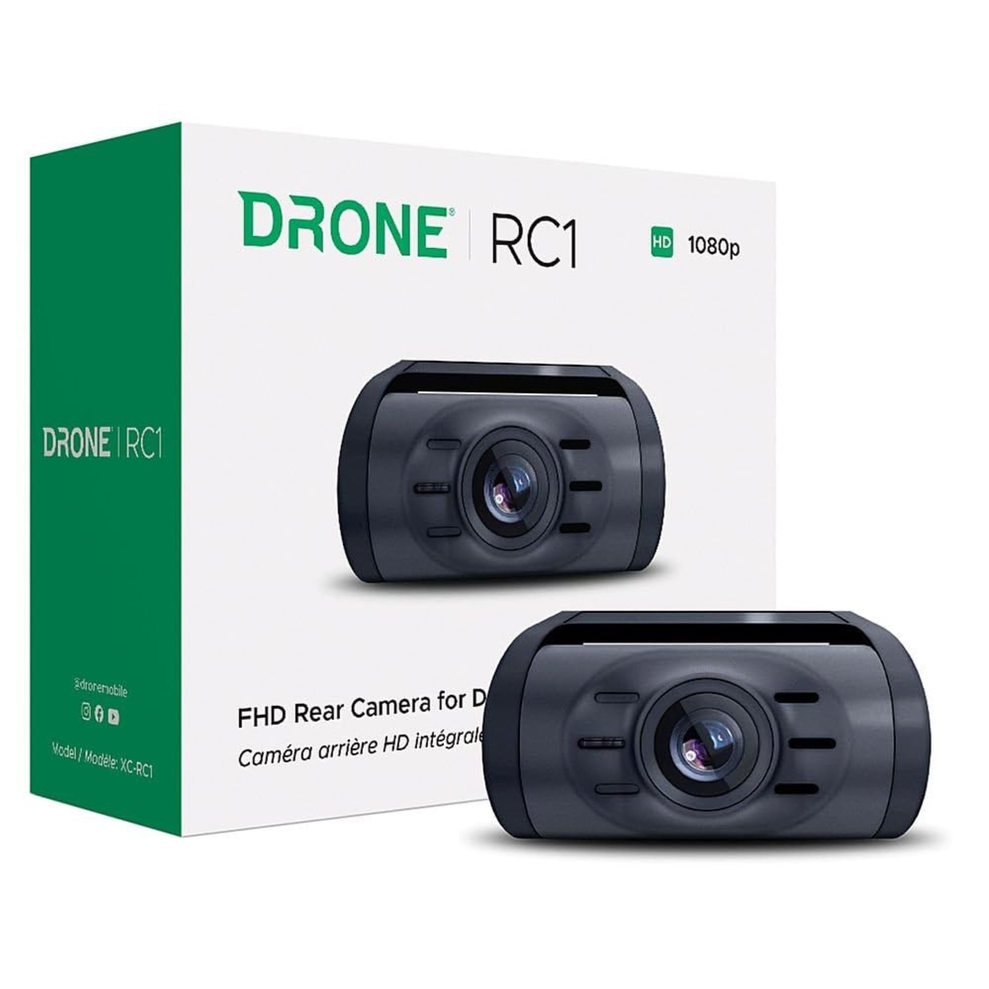 Drone Mobile  Rear-Facing RC1 Camera for Drone XC - Black