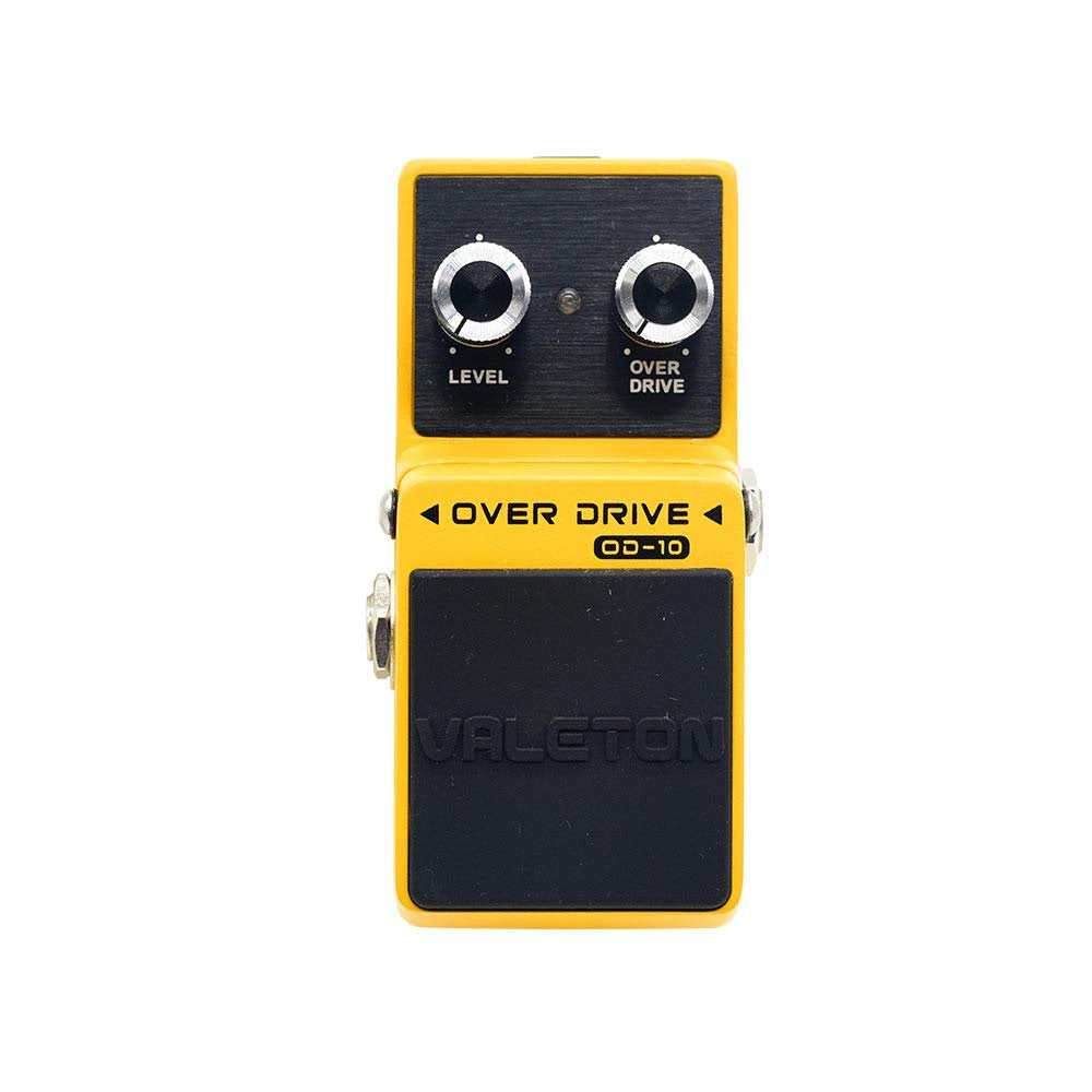 Valeton Analog Overdrive Pedal – Warm Tube-Like Guitar Tone with Boss OD-1 Inspired Sound – Compact Zinc Alloy Guitar Effects Pedal with Low Noise, Buffer Bypass and Heavy-Duty Metal Switch
