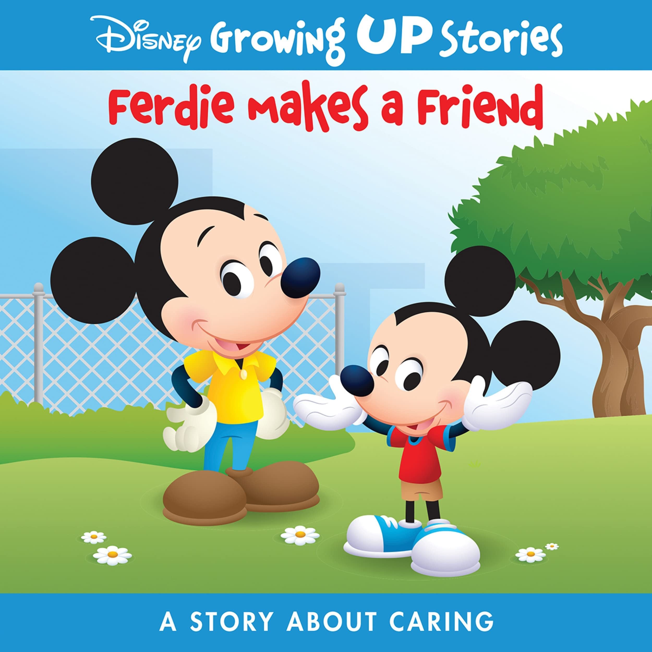 Disney Growing Up Stories with Mickey Mouse, Minnie, and Friends! - Friendship and Fun! 5-Book Library - Includes Stories on Caring, Sharing, Bravery, Confidence, and Patience - PI Kids
