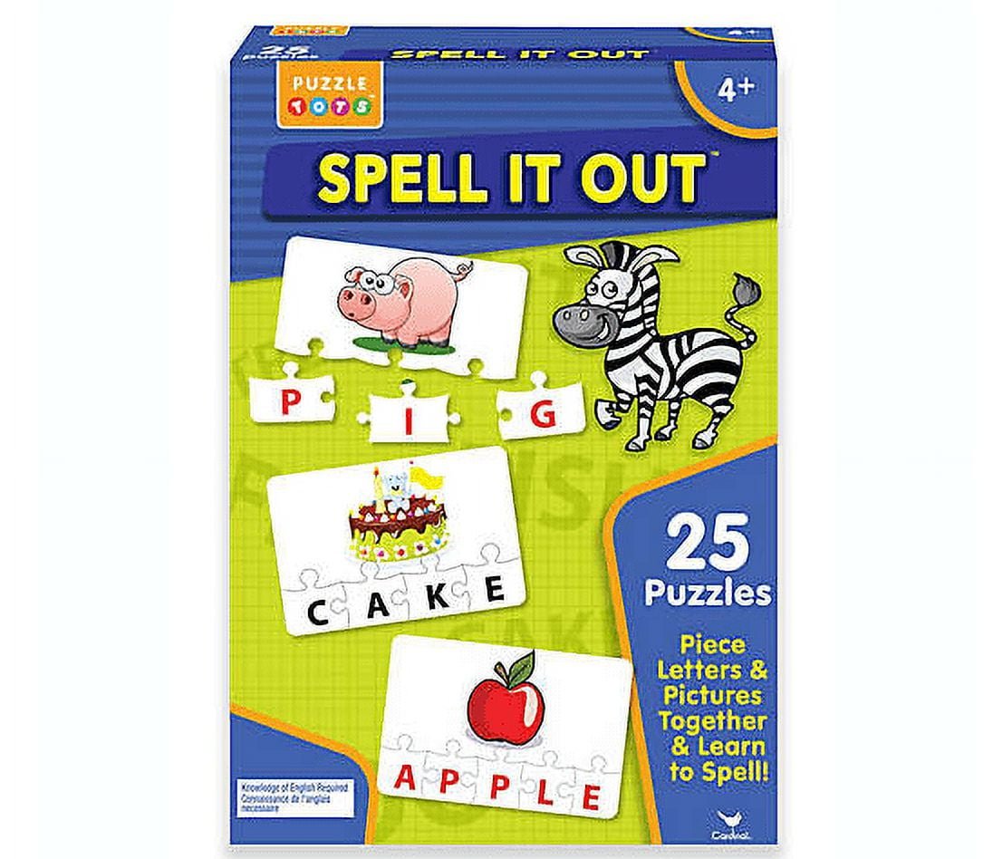 Cardinal Match And Learn 72pc Pallet Spelling