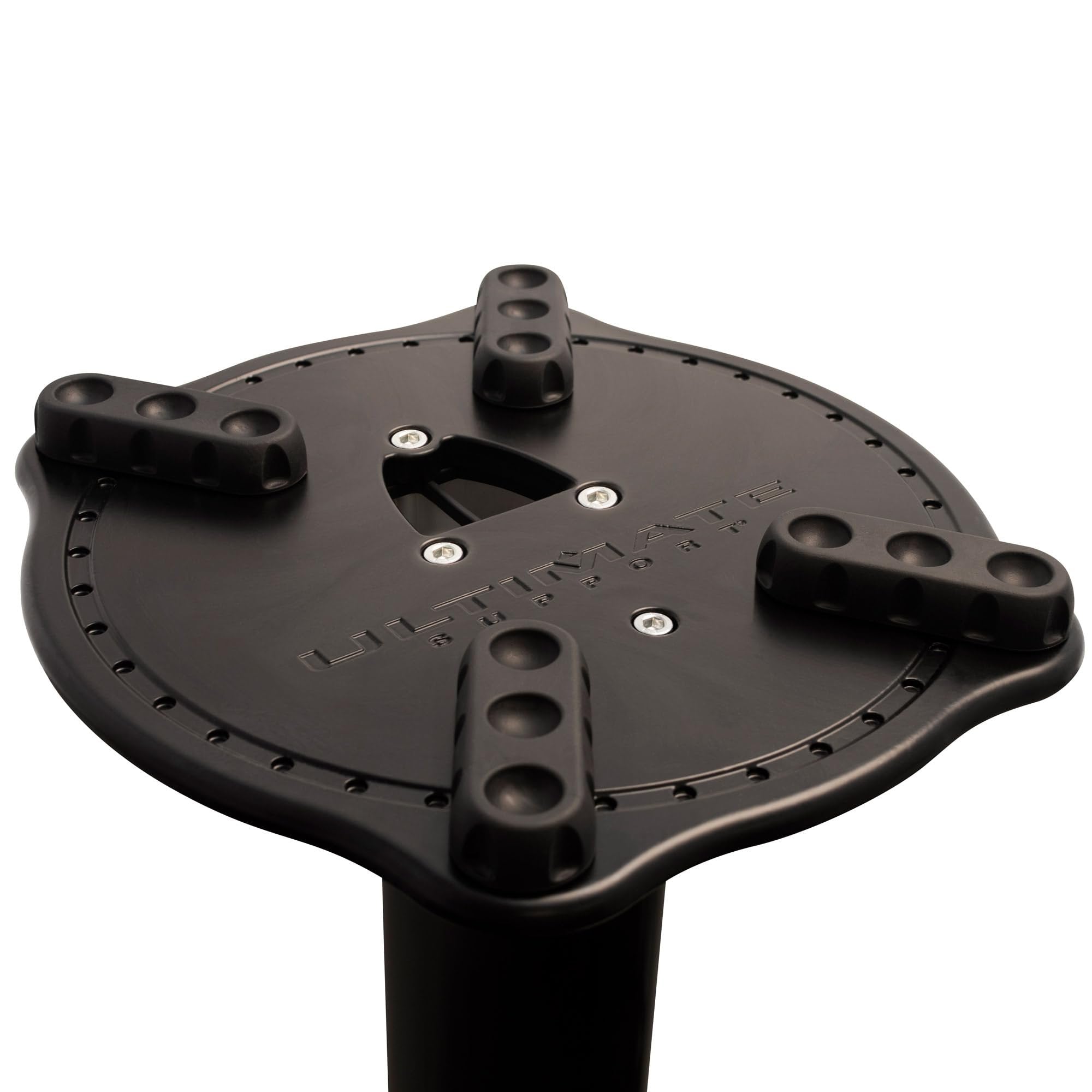 Ultimate Support MS-90-45 MS Series 45" Professional Column Studio Monitor Stands Pair - Black
